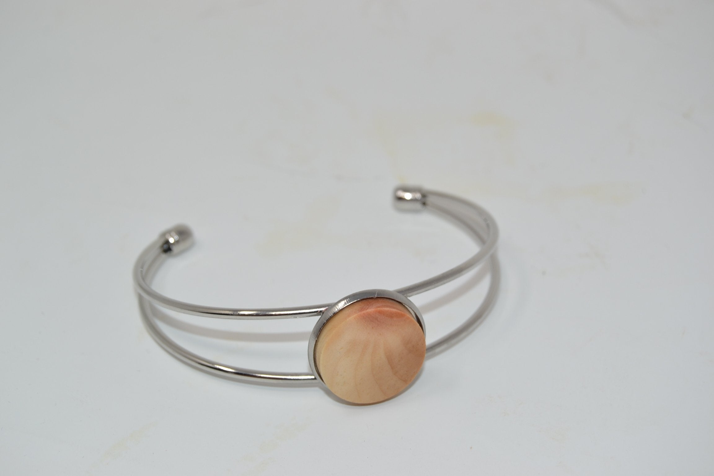 Holz Armreif aus Zirbe