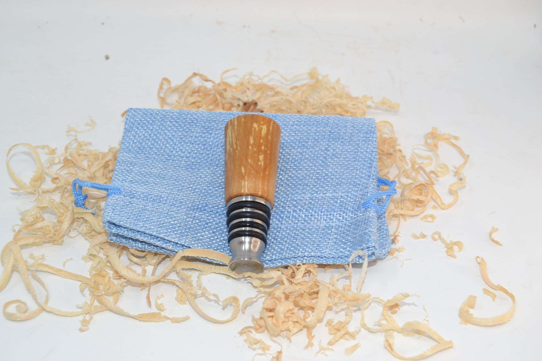 Holz Flaschenstöpsel Weinstöpsel Erle Handarbeit Unikat