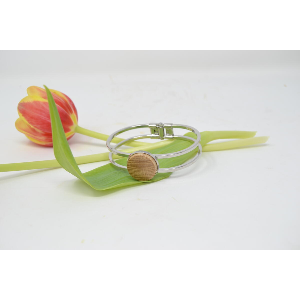 Holz Armreif aus Eschenholz