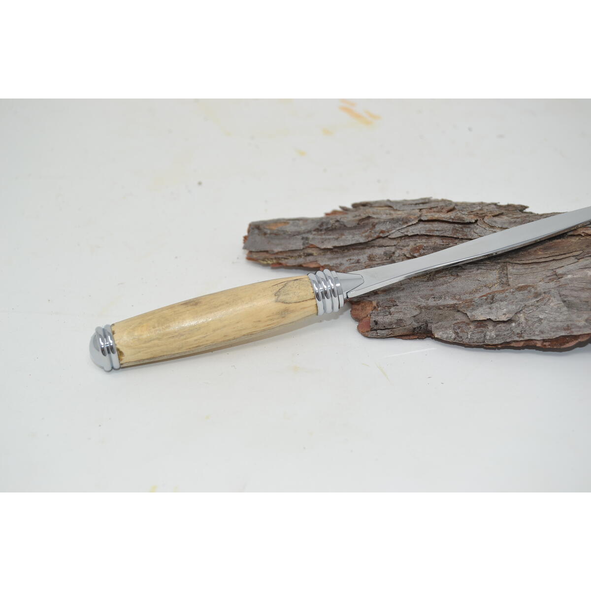 Holz Brieföffner aus gestockter Hainbuche