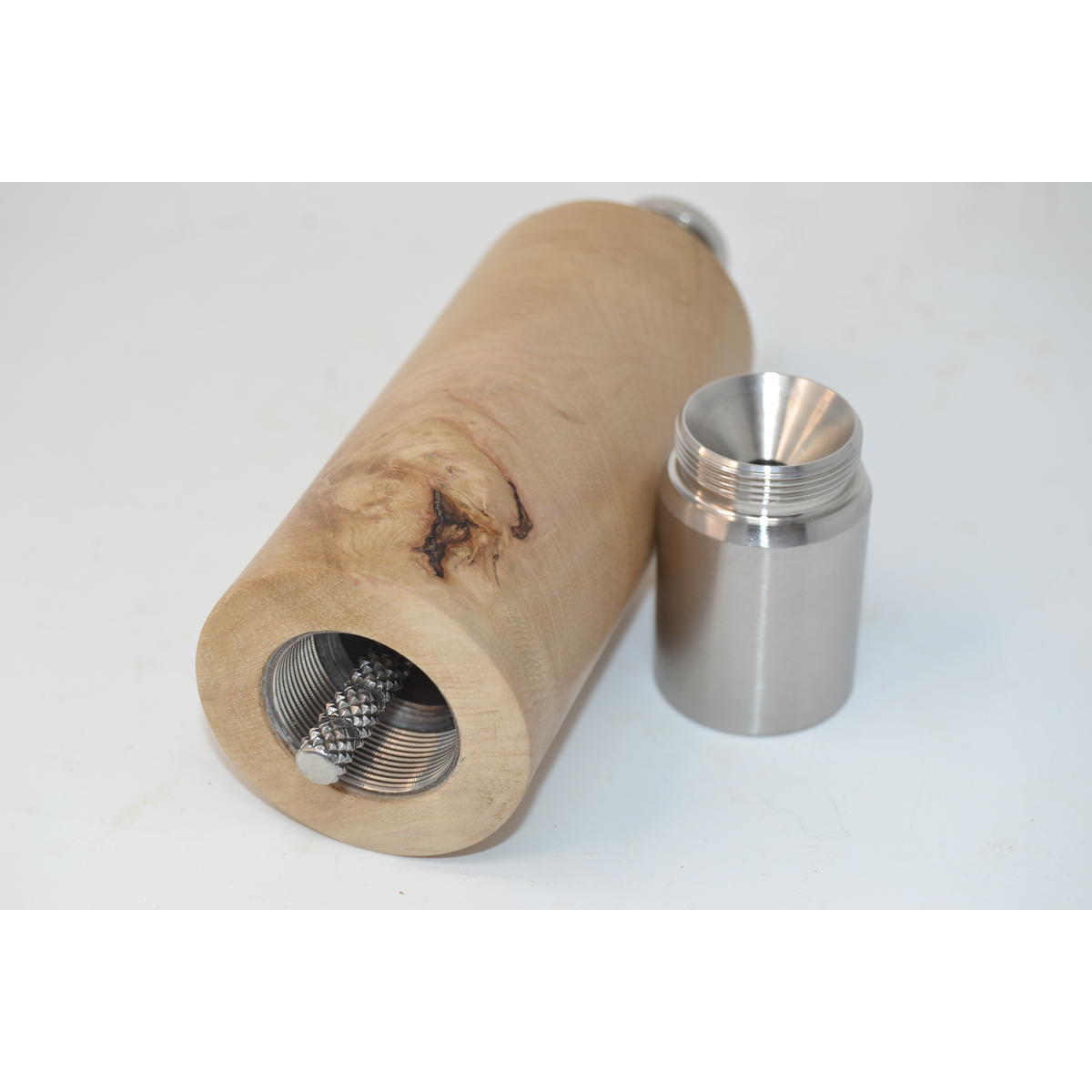 Holz Einhandmühlen aus Hainbuchenholz