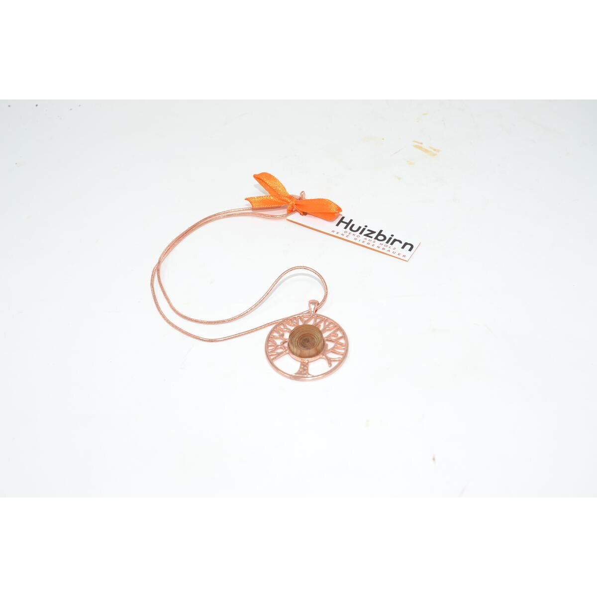 Holz Halskette aus Lärchenholz