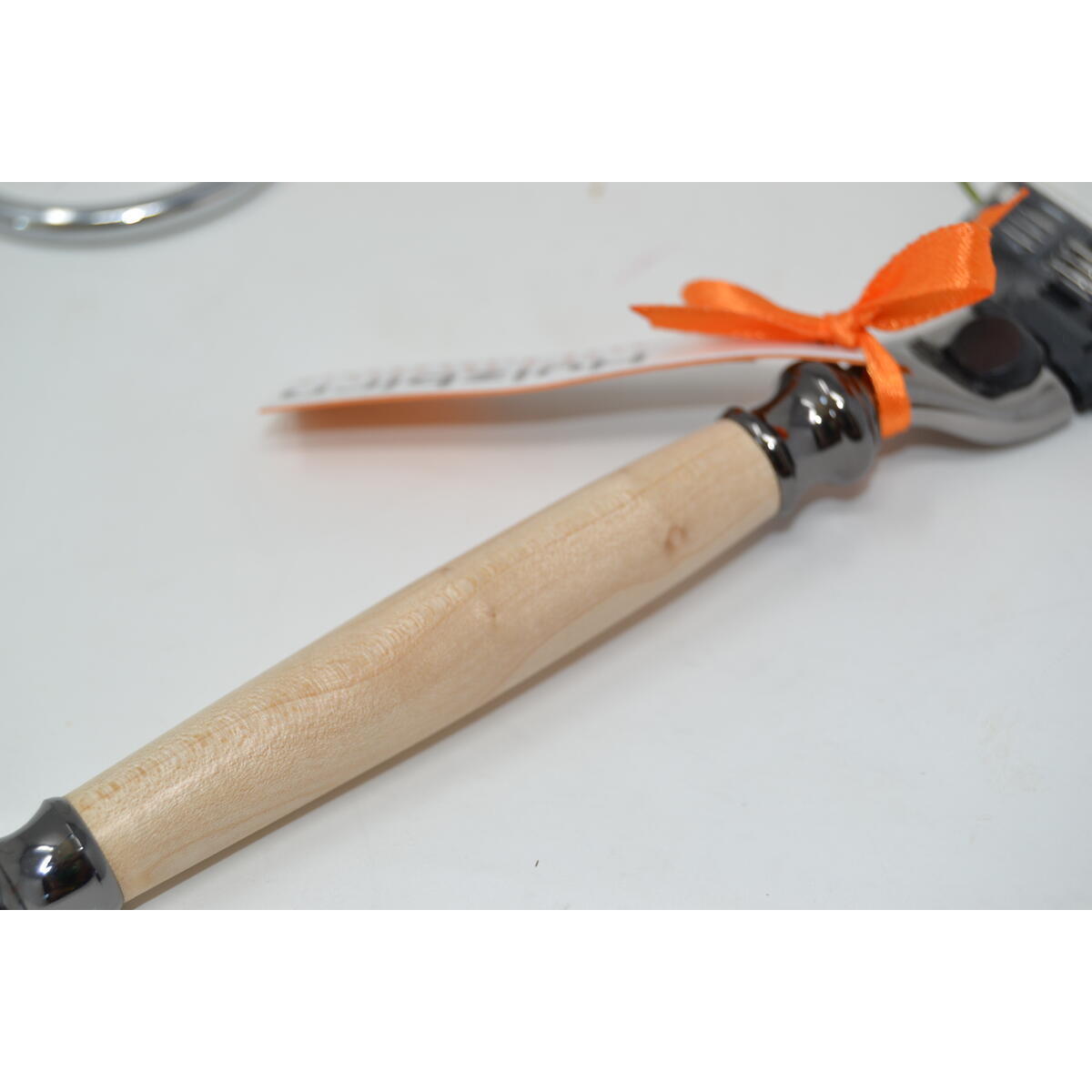 Holz Nassrasierer aus Ahornholz
