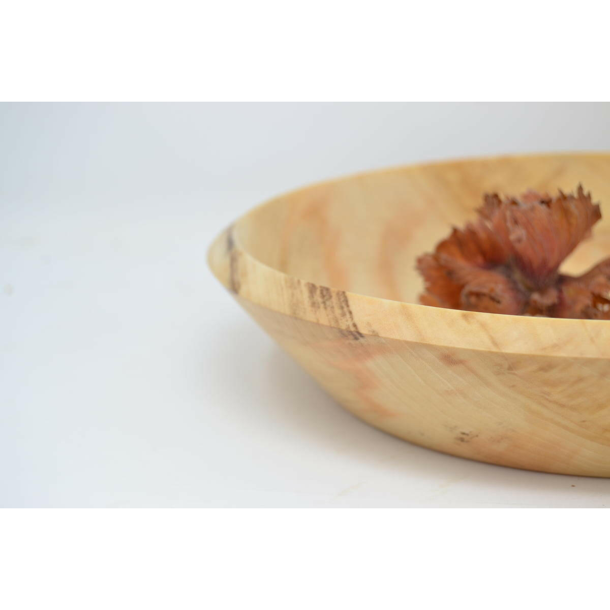 Holzschale aus Pappelholz