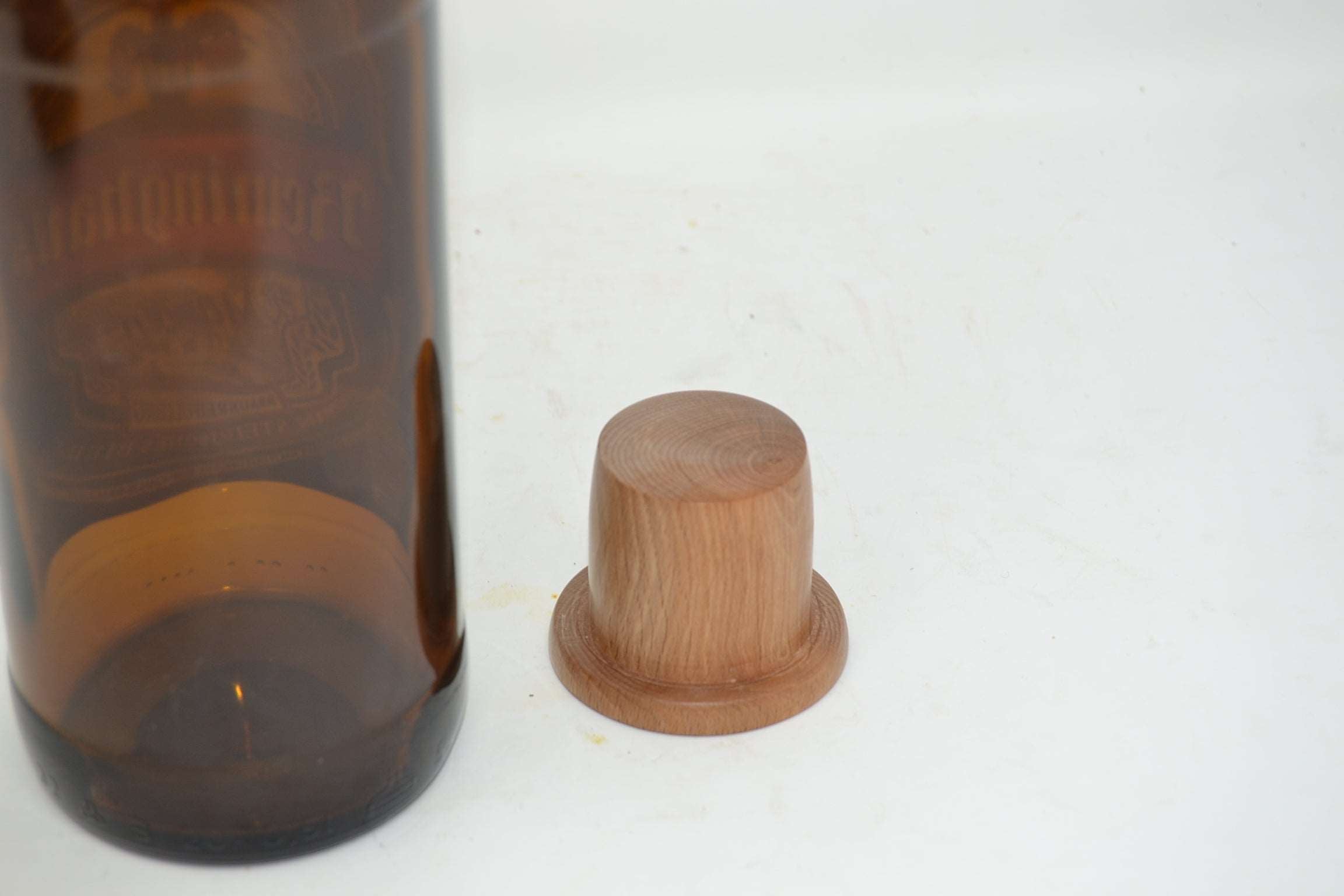 Holz Flaschenverschluss