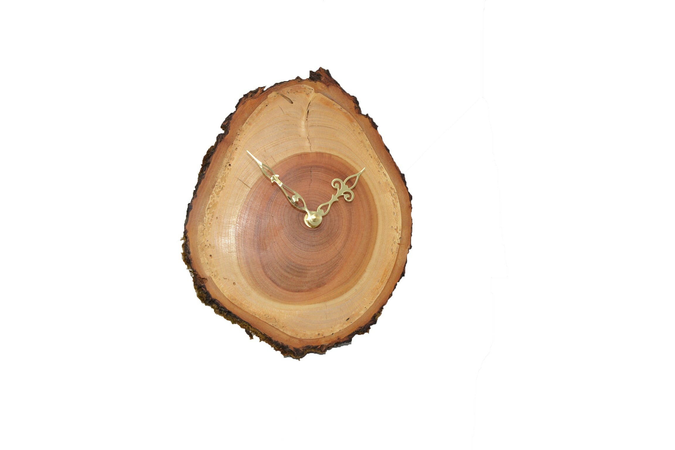 Holz Wanduhr aus Kirschholz