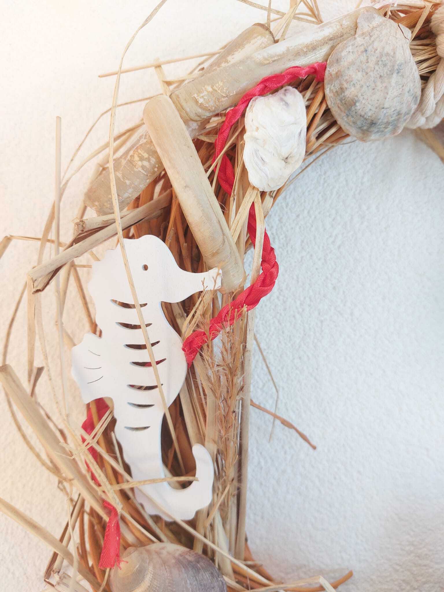 Türkranz aus Naturmaterialen