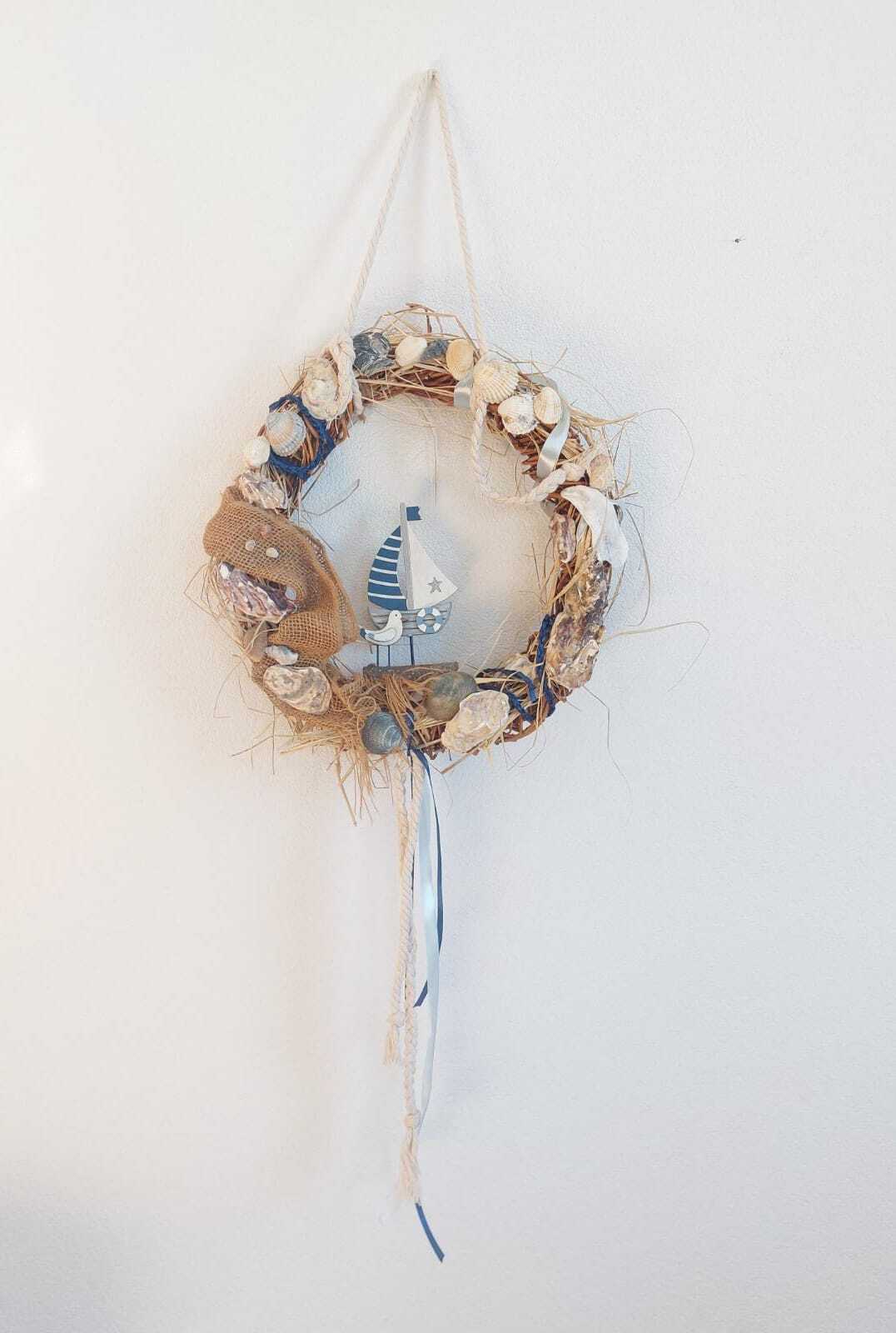 Türkranz aus Naturmaterialen