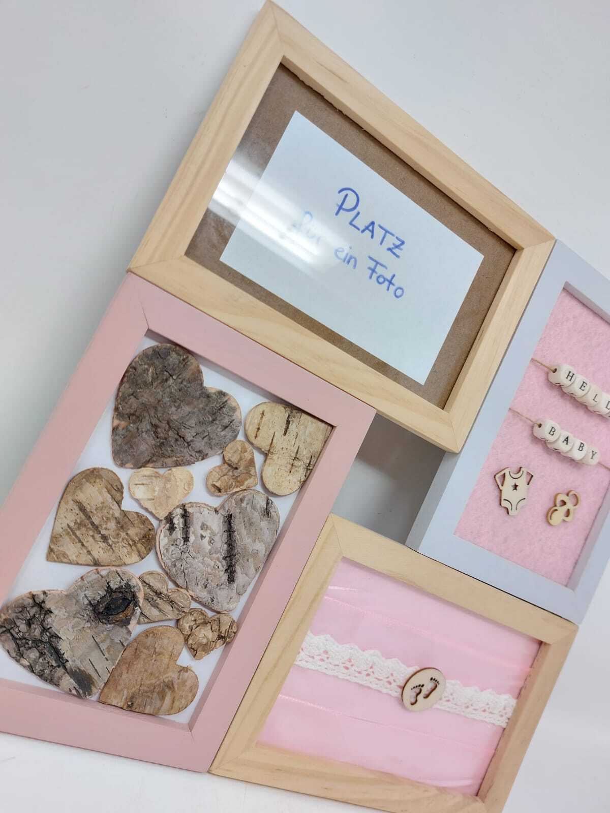 Holzbild "zur Geburt"