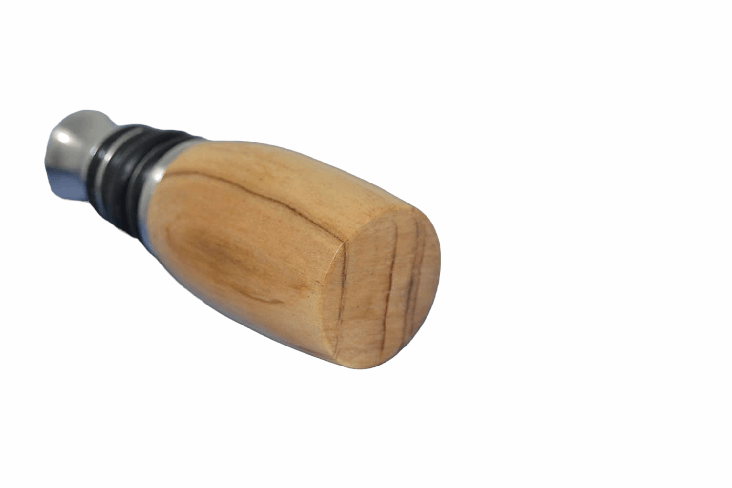 Holz Weinstöpsel Flaschenstöpsel Zeder Handarbeit Edelstahl