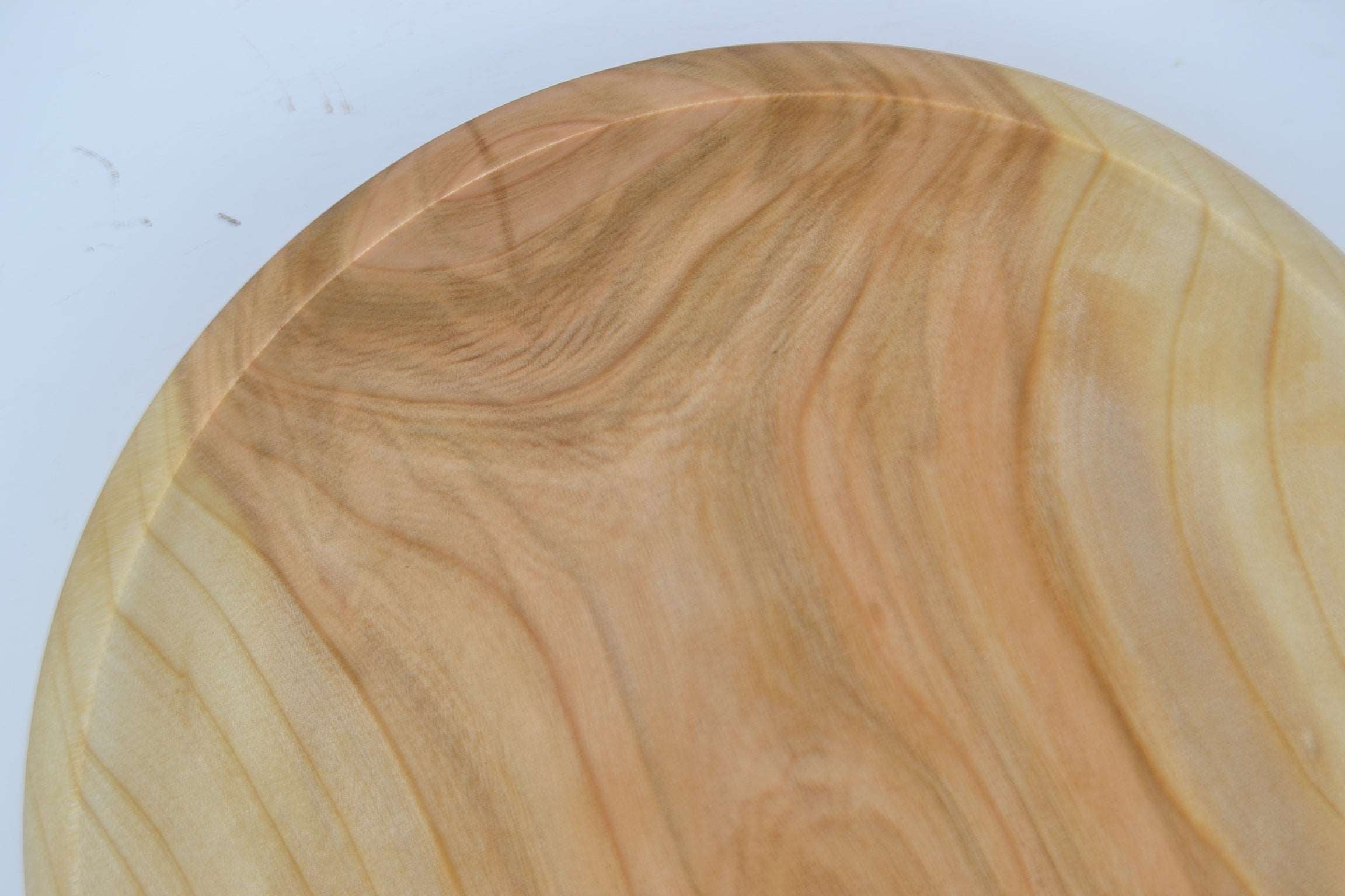 Holzschale Obstschale Wildkirsche Ø 24 cm Handarbeit