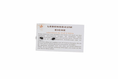 Holz Ohrstecker Lebensbaum Edition Eiche 2cm Trachtenschmuck