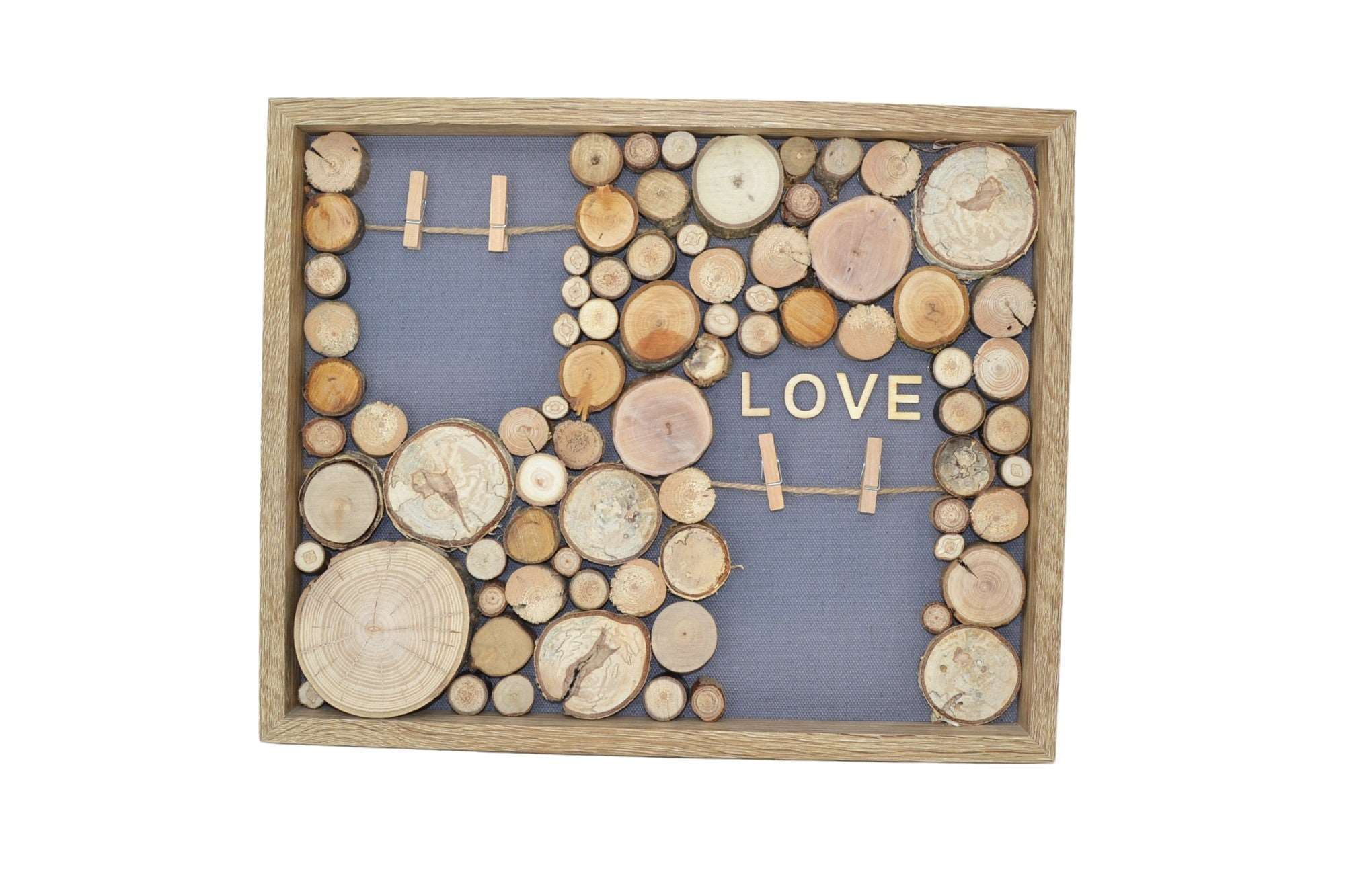 3D Holzbild "Love" als Geldgeschenk