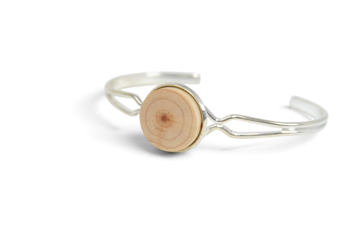 Holz Armreif aus Atlaszeder