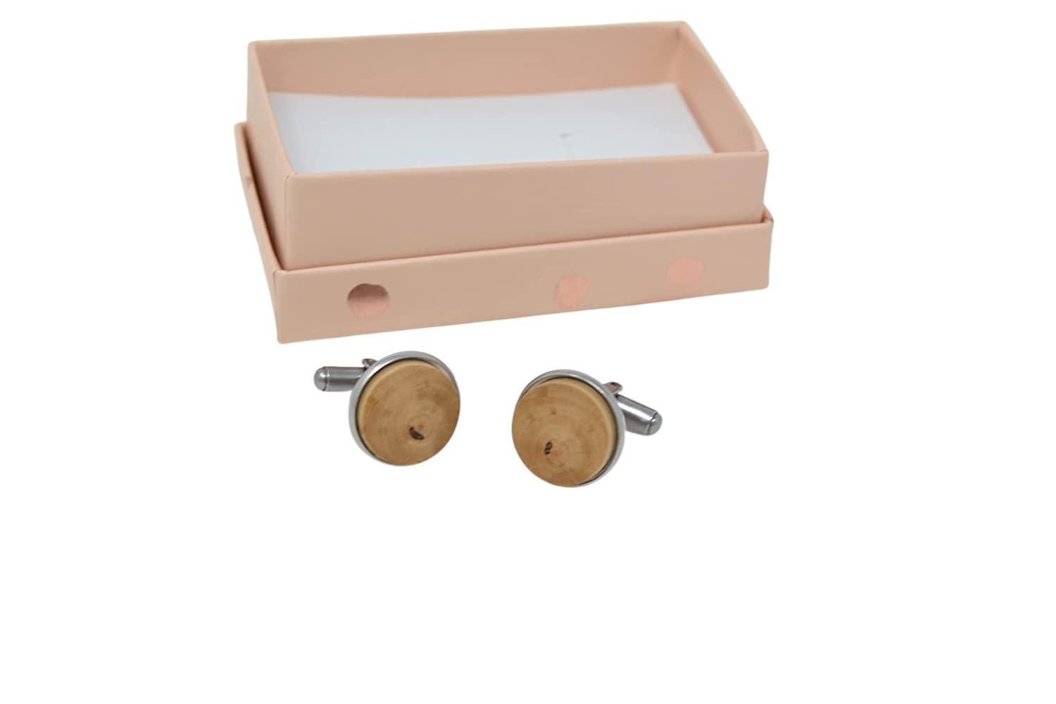 Holz Manschettenknöpfe