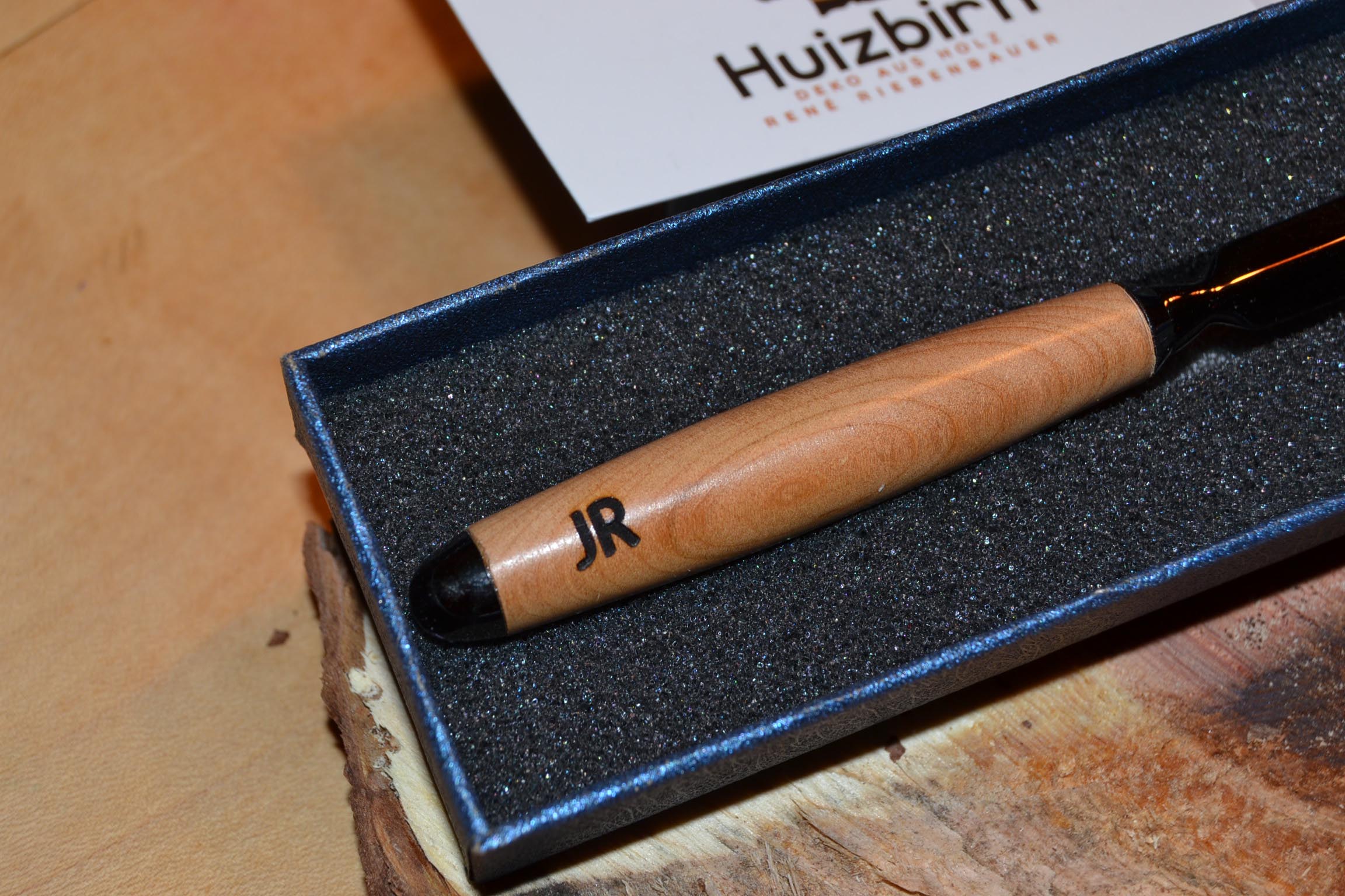 Holzbrieföffner personalisiert