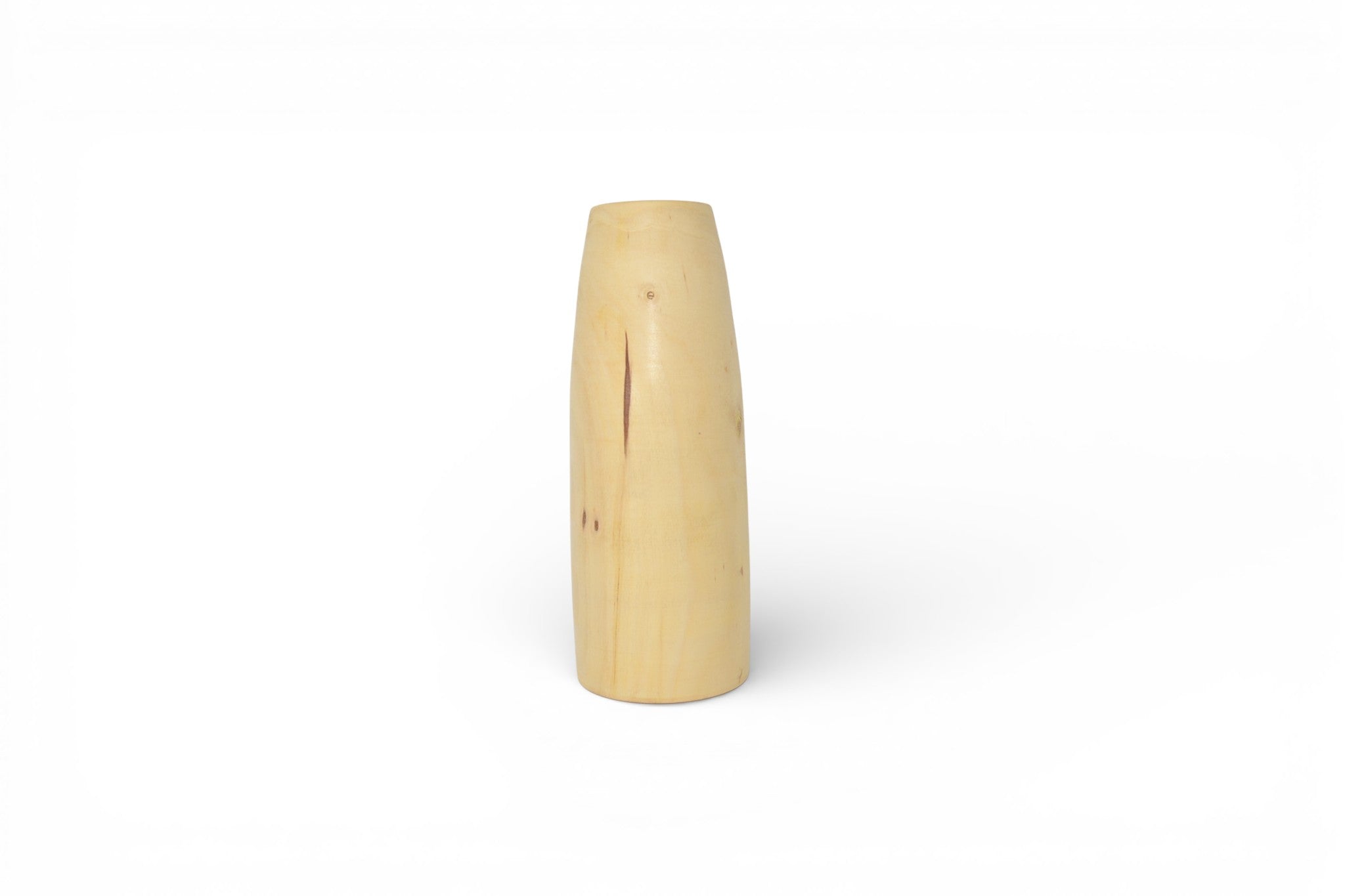 Blumenvase aus Holz 22 cm