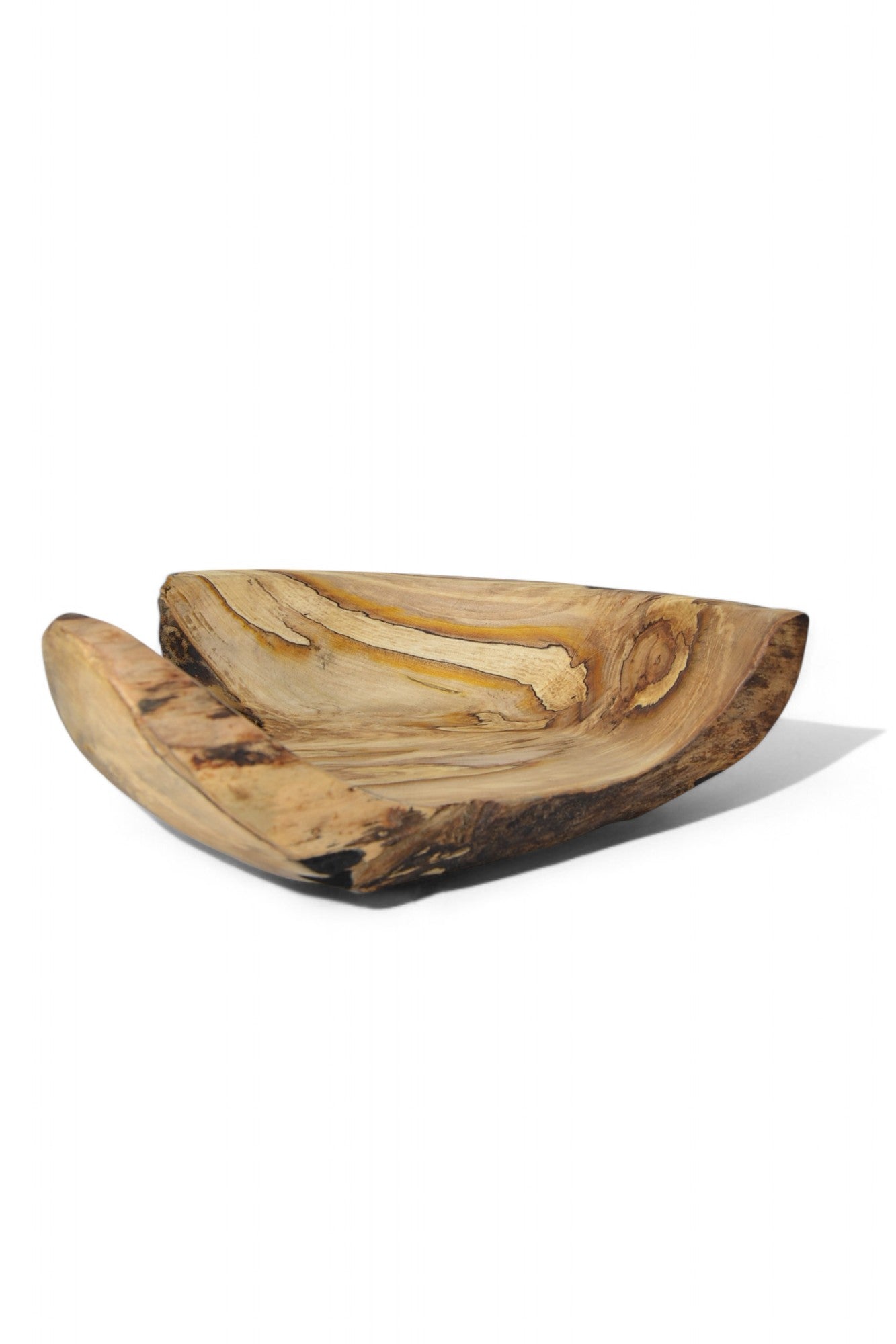 Holz Dekoschale Ahorn mit Naturrand