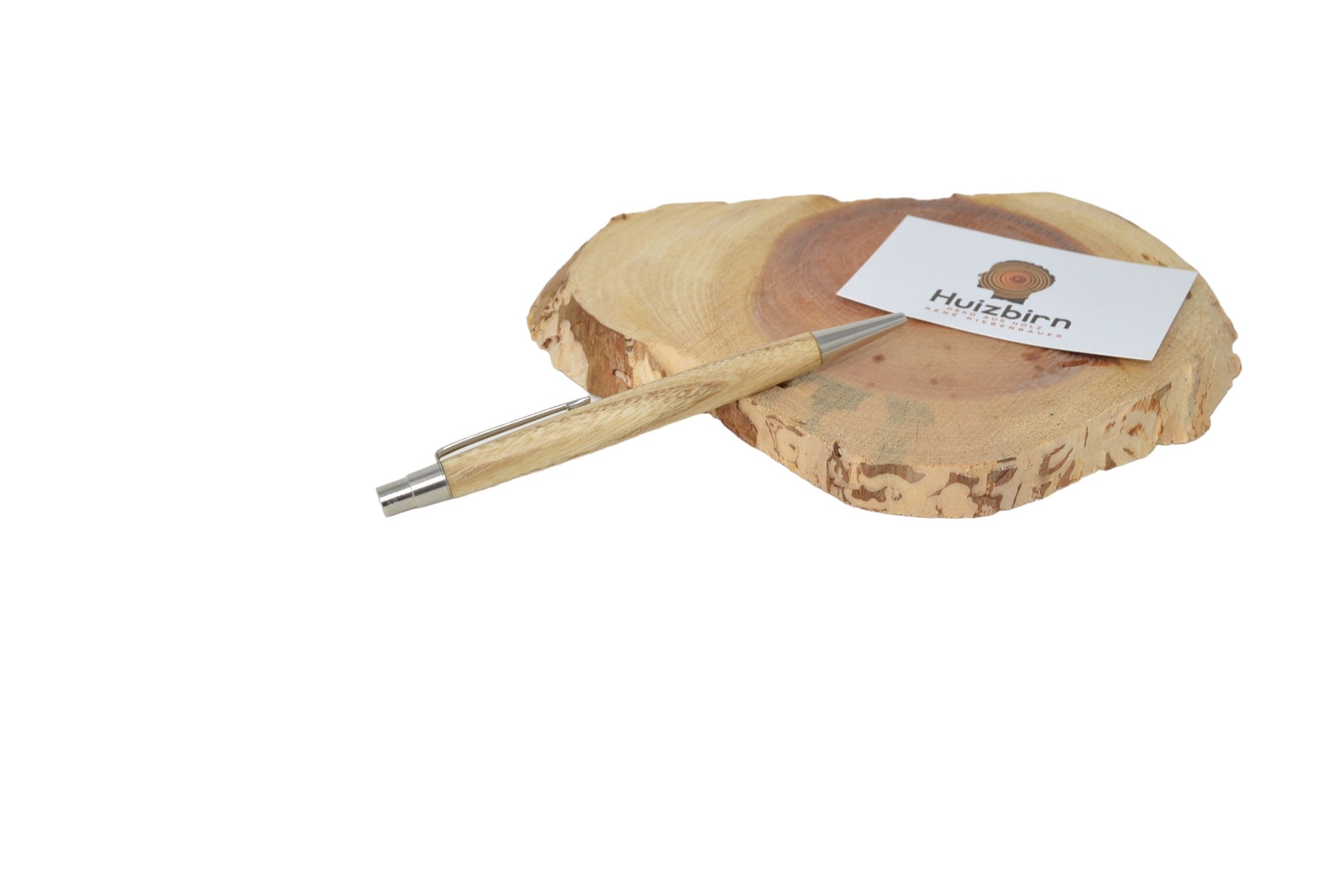 Holz Druckkugelschreiber aus Eschenholz