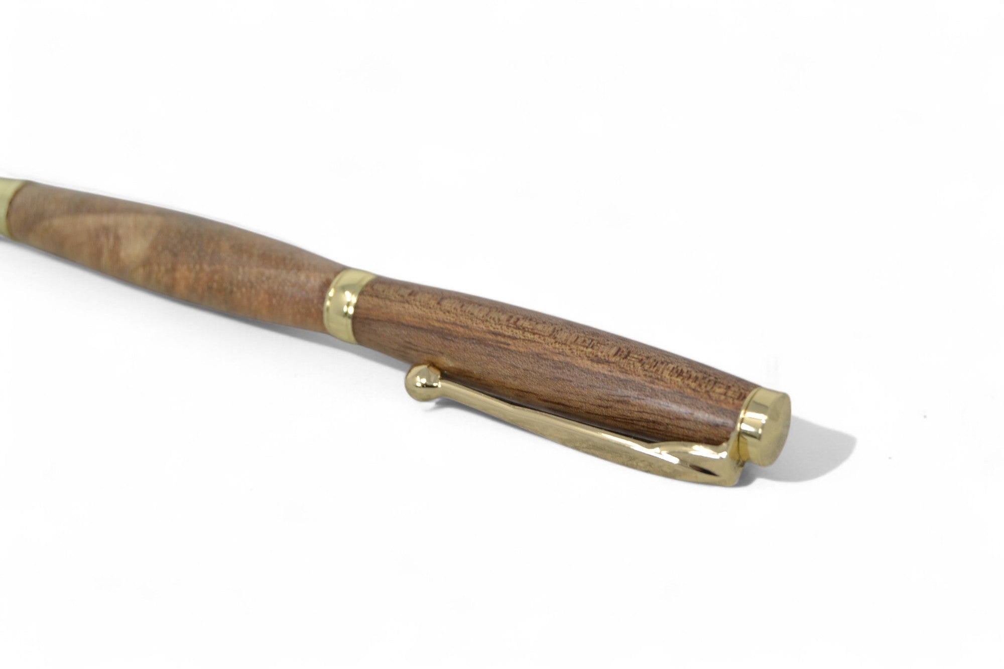 Gedrechselter Kugelschreiber aus Walnuss