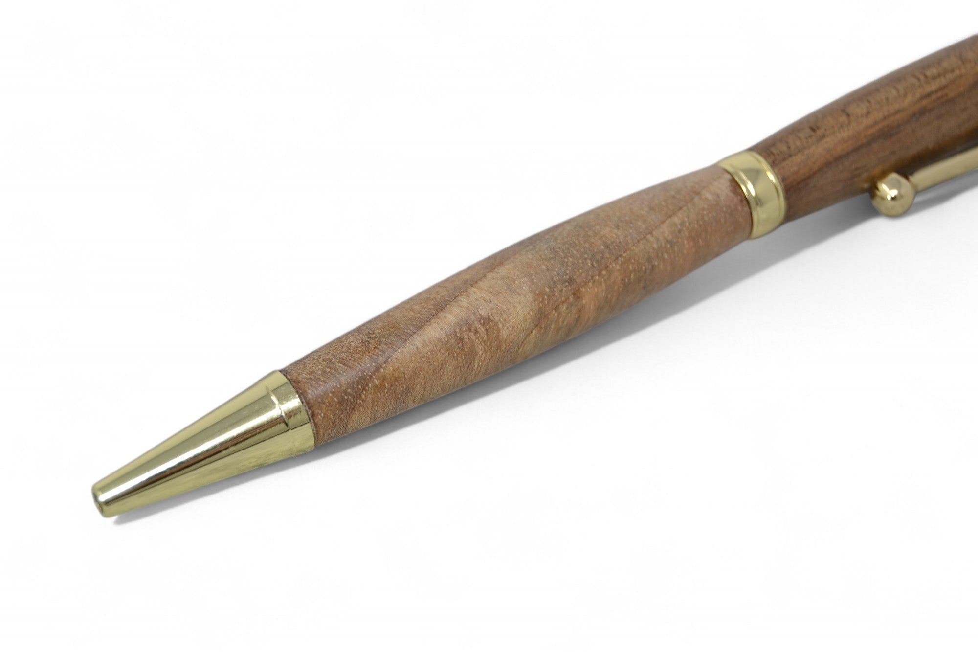 Gedrechselter Kugelschreiber aus Walnuss