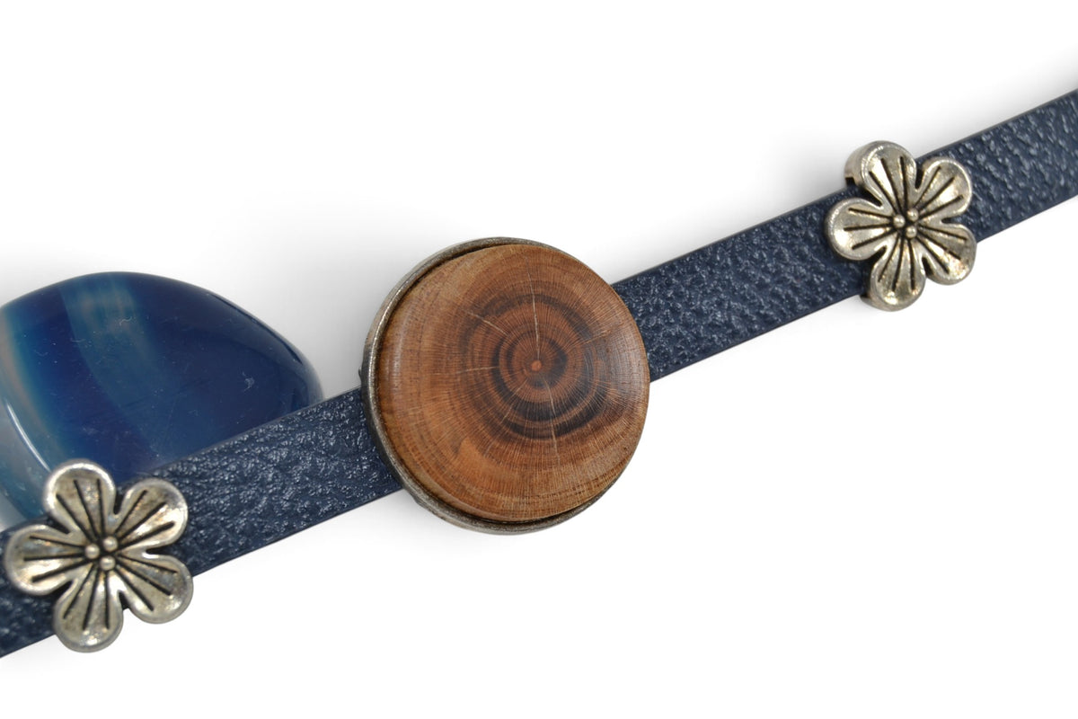Holz Armband aus Zwetschke