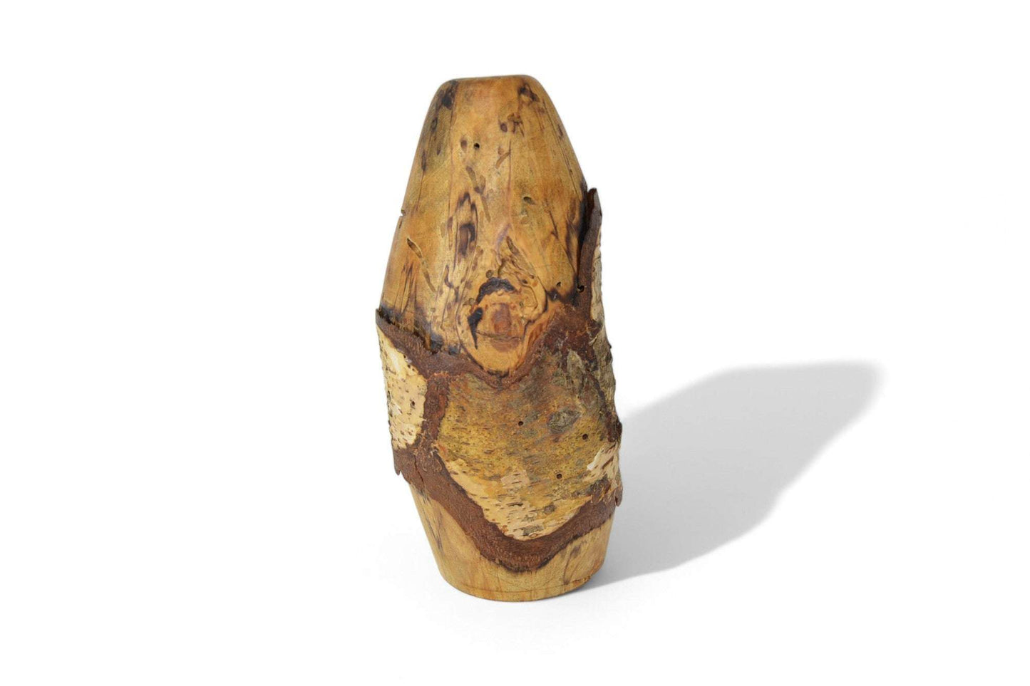 Holz Blumenvase aus Birke