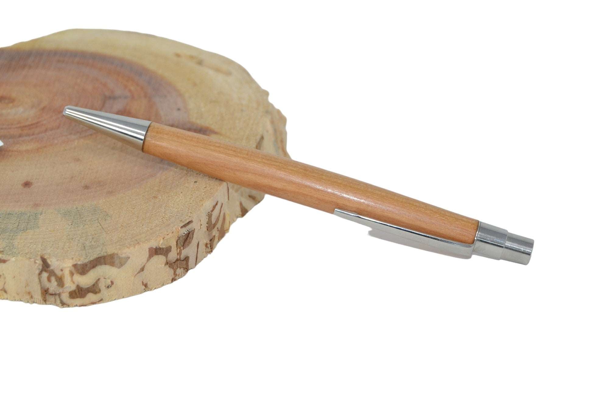 Holz Druckkugelschreiber aus Kirschholz