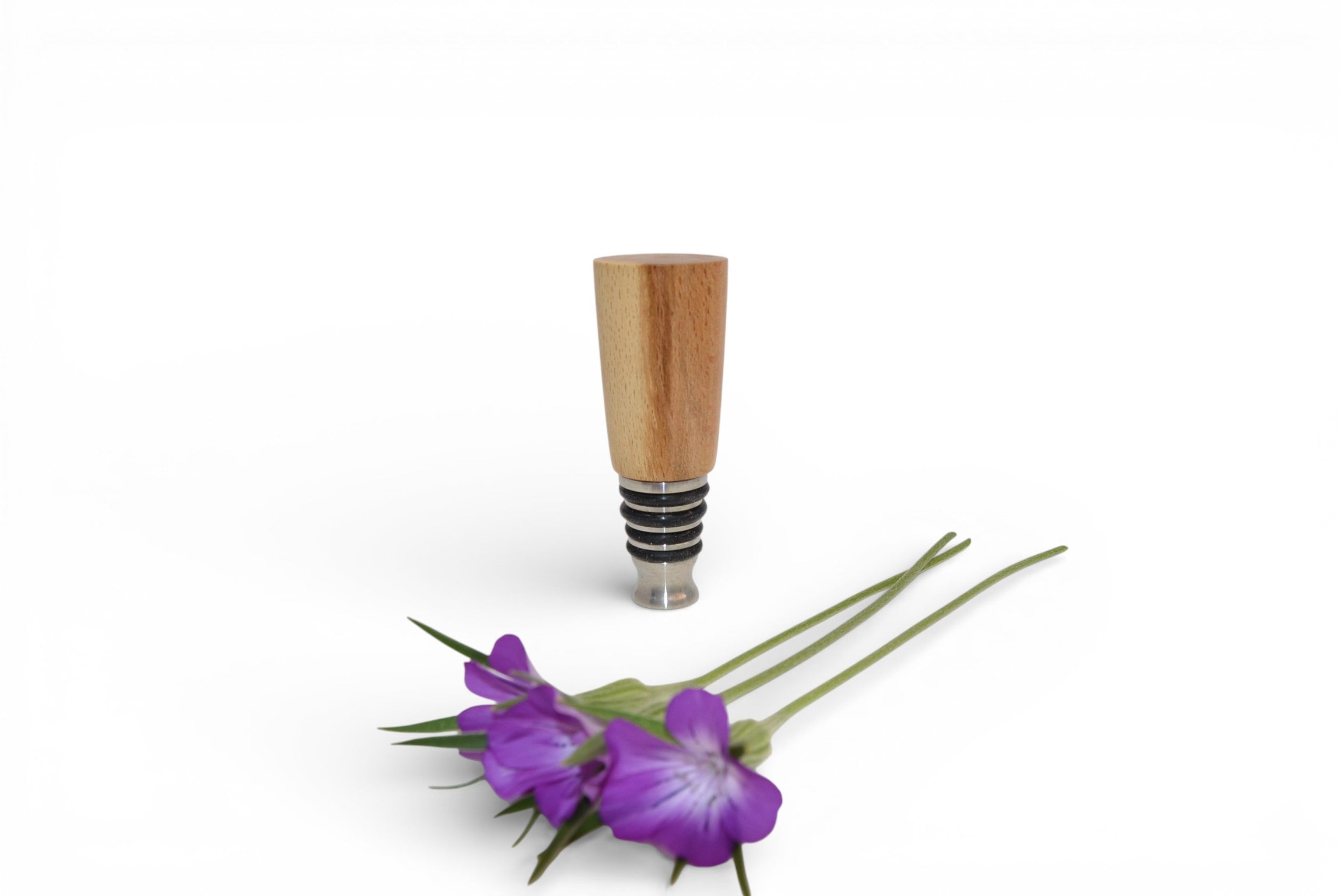 Holz Flaschenstöpsel Weinstöpsel aus Buche Handarbeit