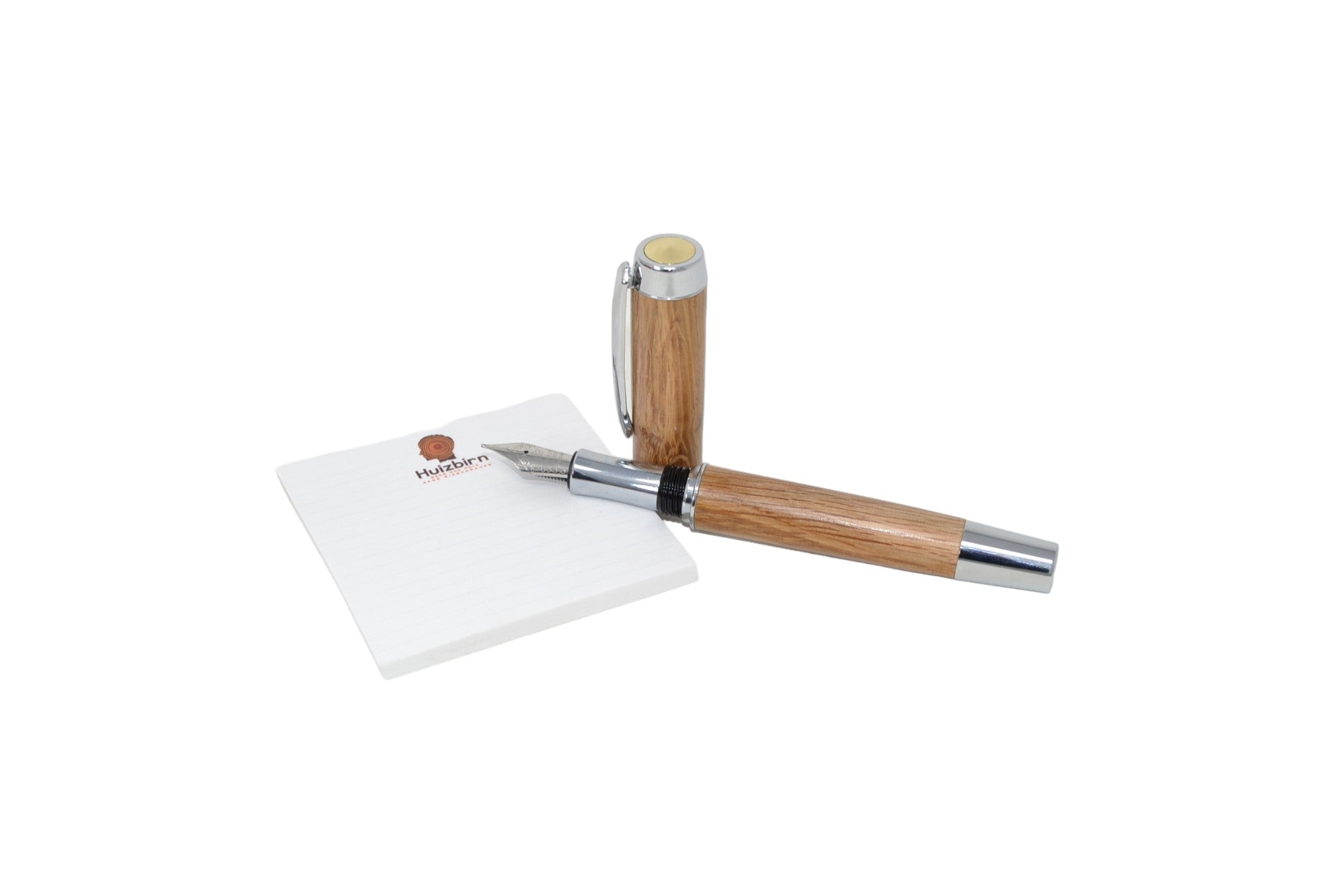 Holz Füllfeder aus Eichenholz