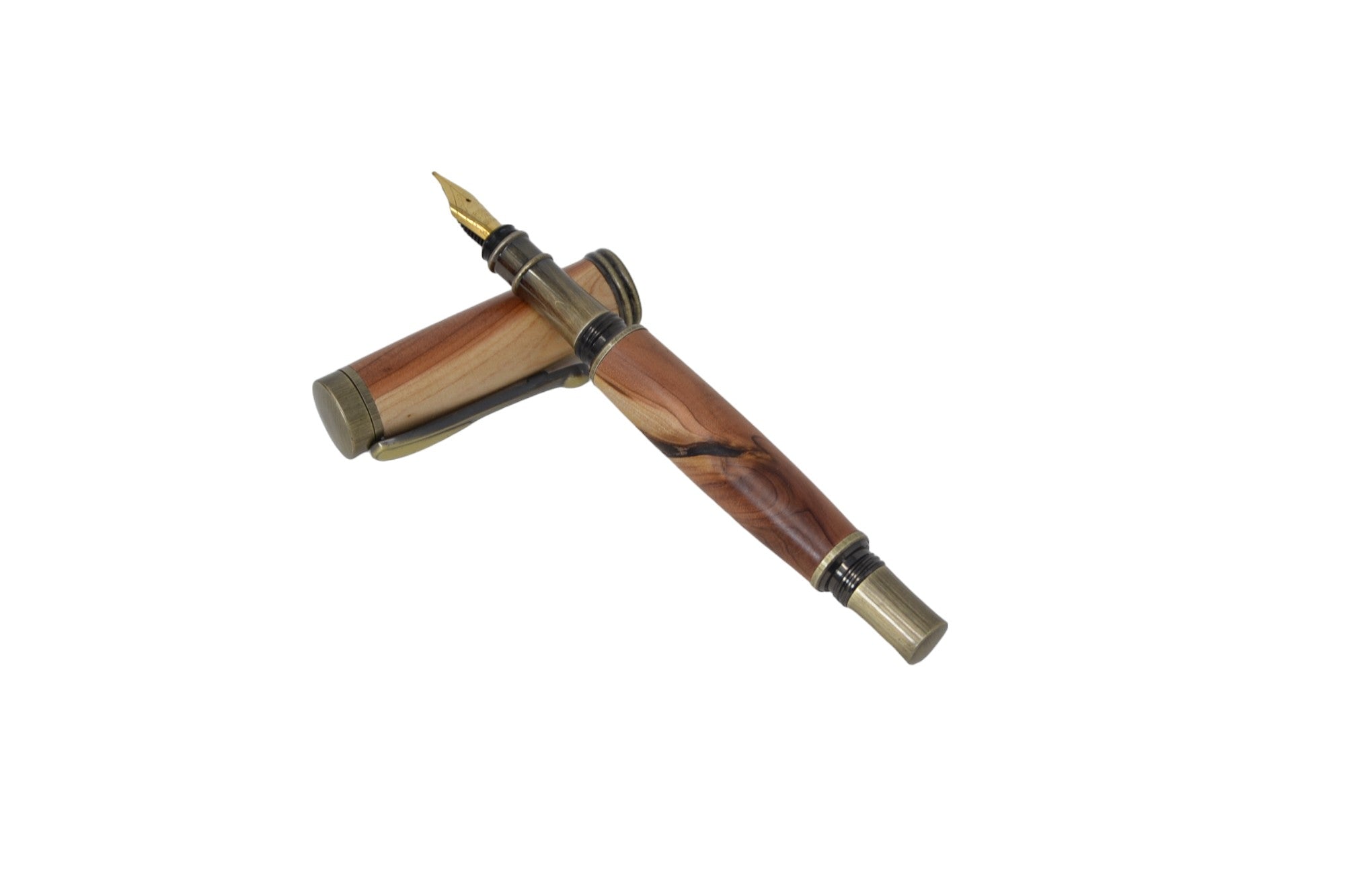 Holzfüllfeder aus Wacholder