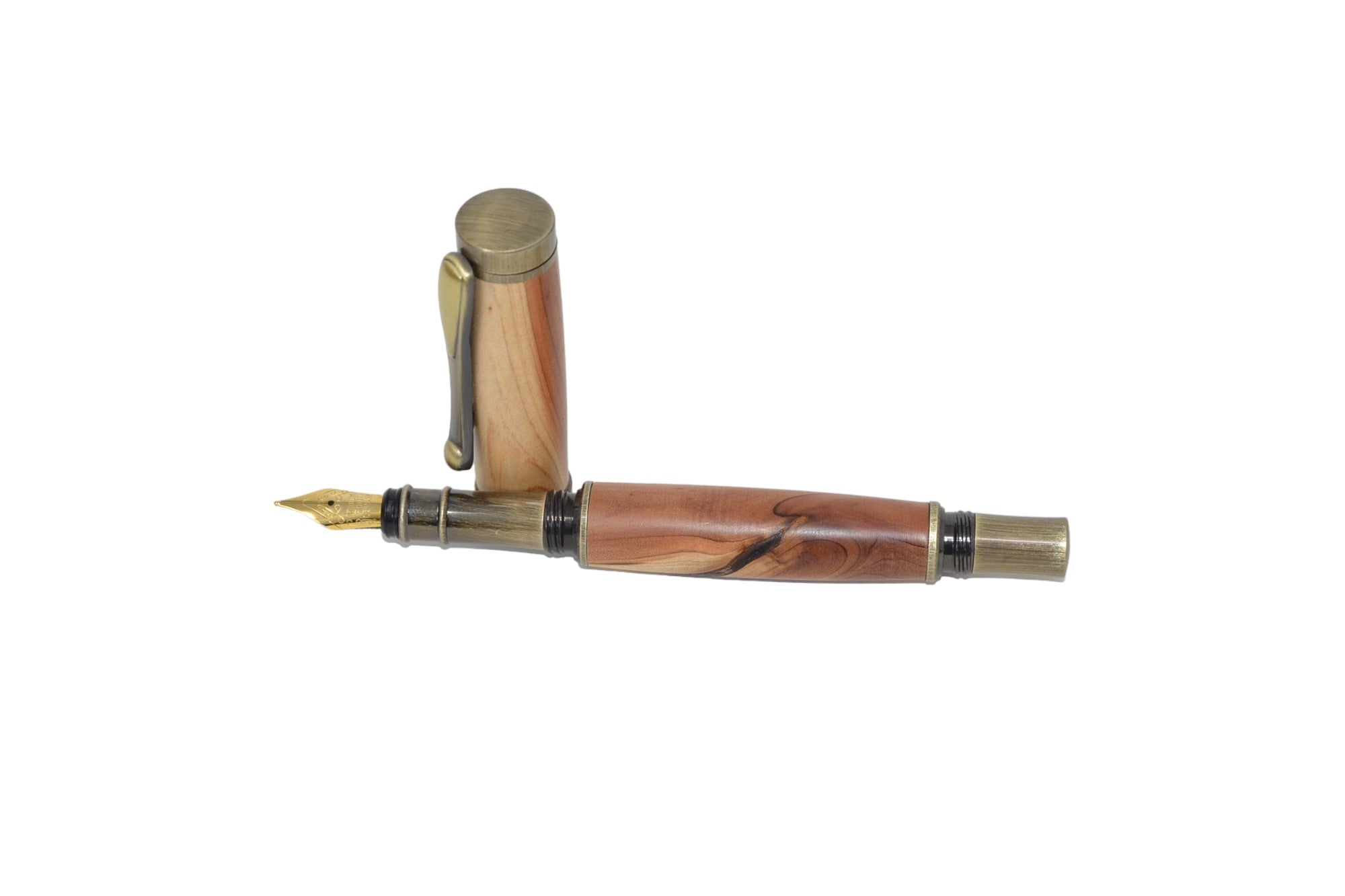 Holzfüllfeder aus Wacholder