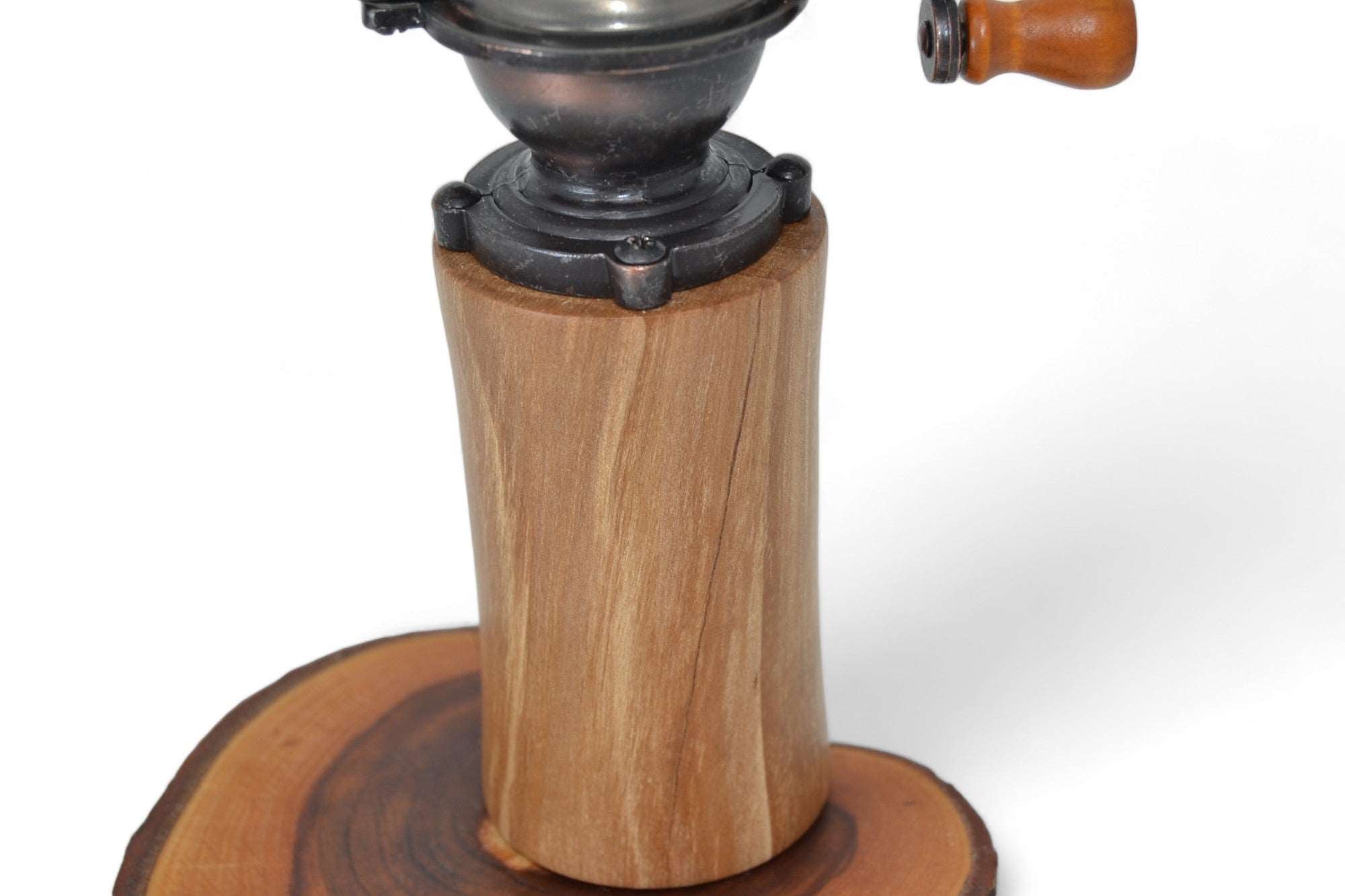 Holz Gewürzmühle aus Birne