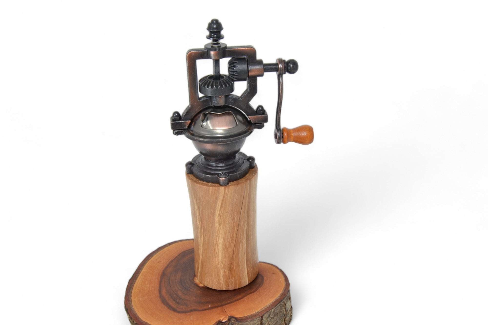 Holz Gewürzmühle aus Birne