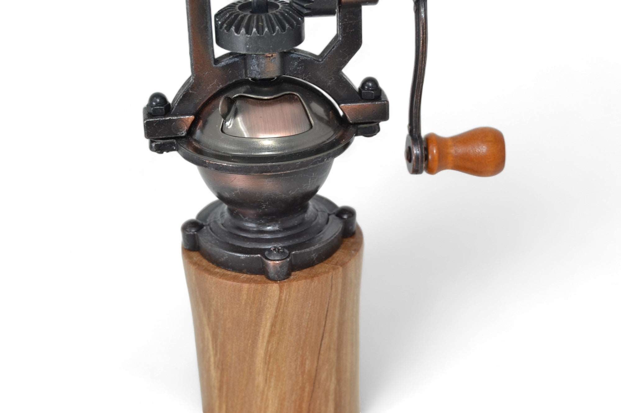 Holz Gewürzmühle aus Birne