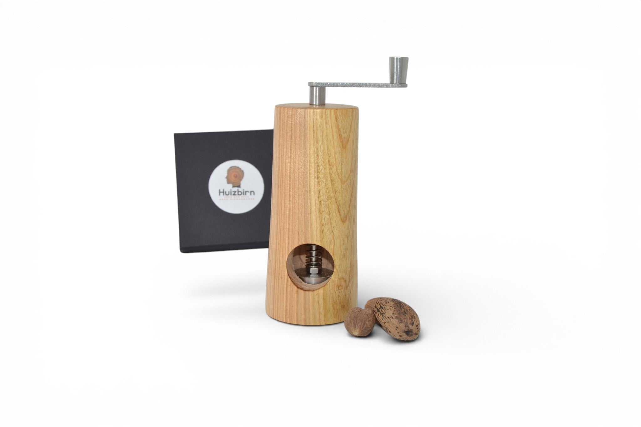 Holz Muskatnuss Mühle aus Kirsche