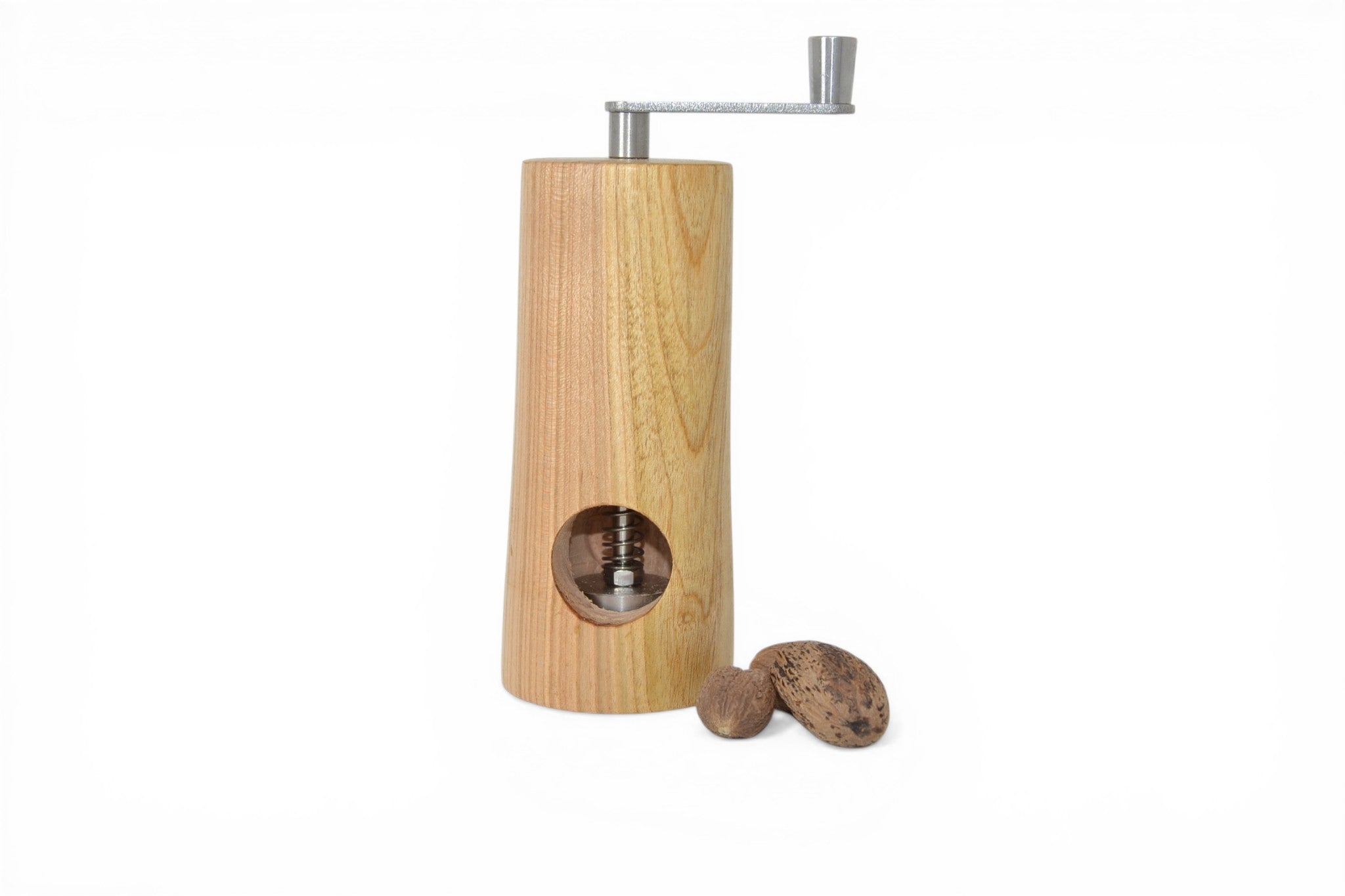 Holz Muskatnuss Mühle aus Kirsche