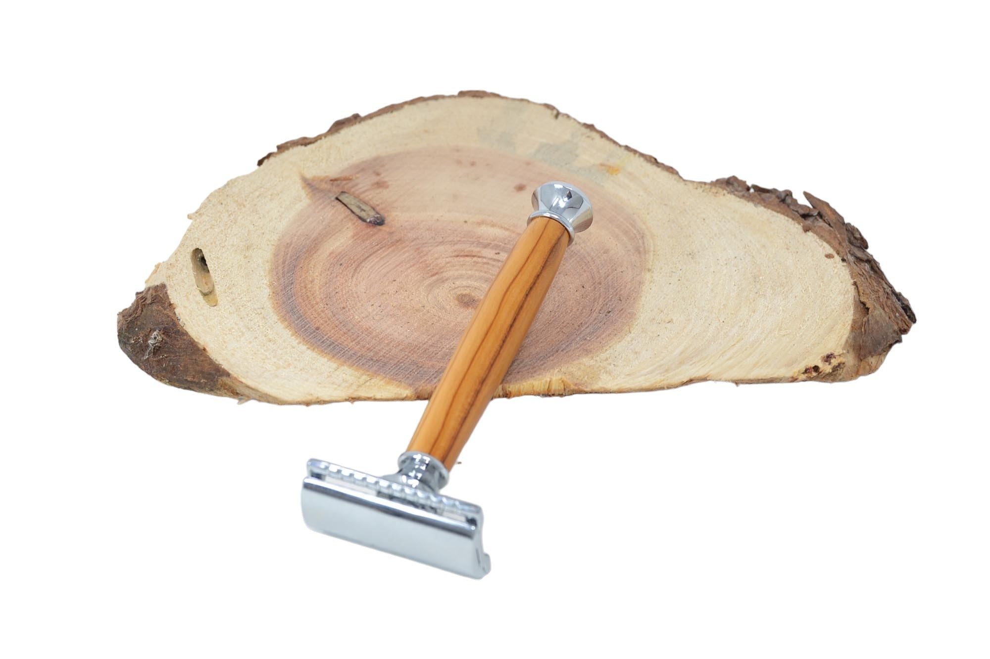 Rasierhobel aus Eibenholz