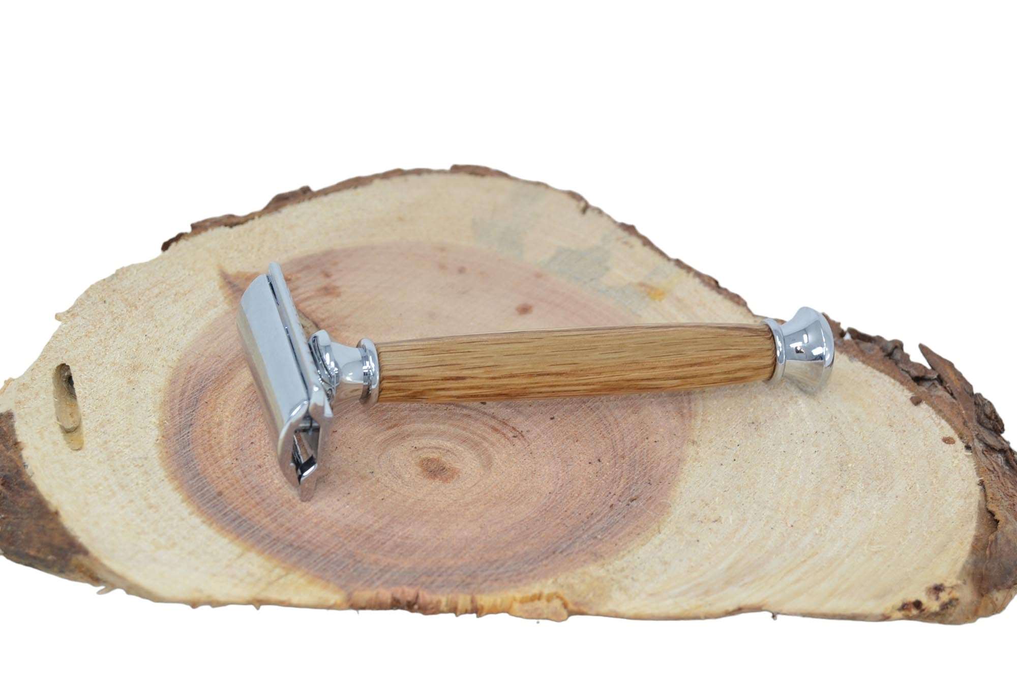 Holz Rasierhobel aus Eichenholz