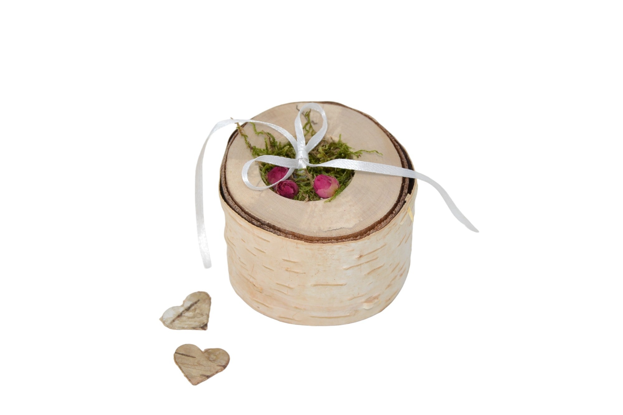 Holz Ringkissen aus Birkenholz