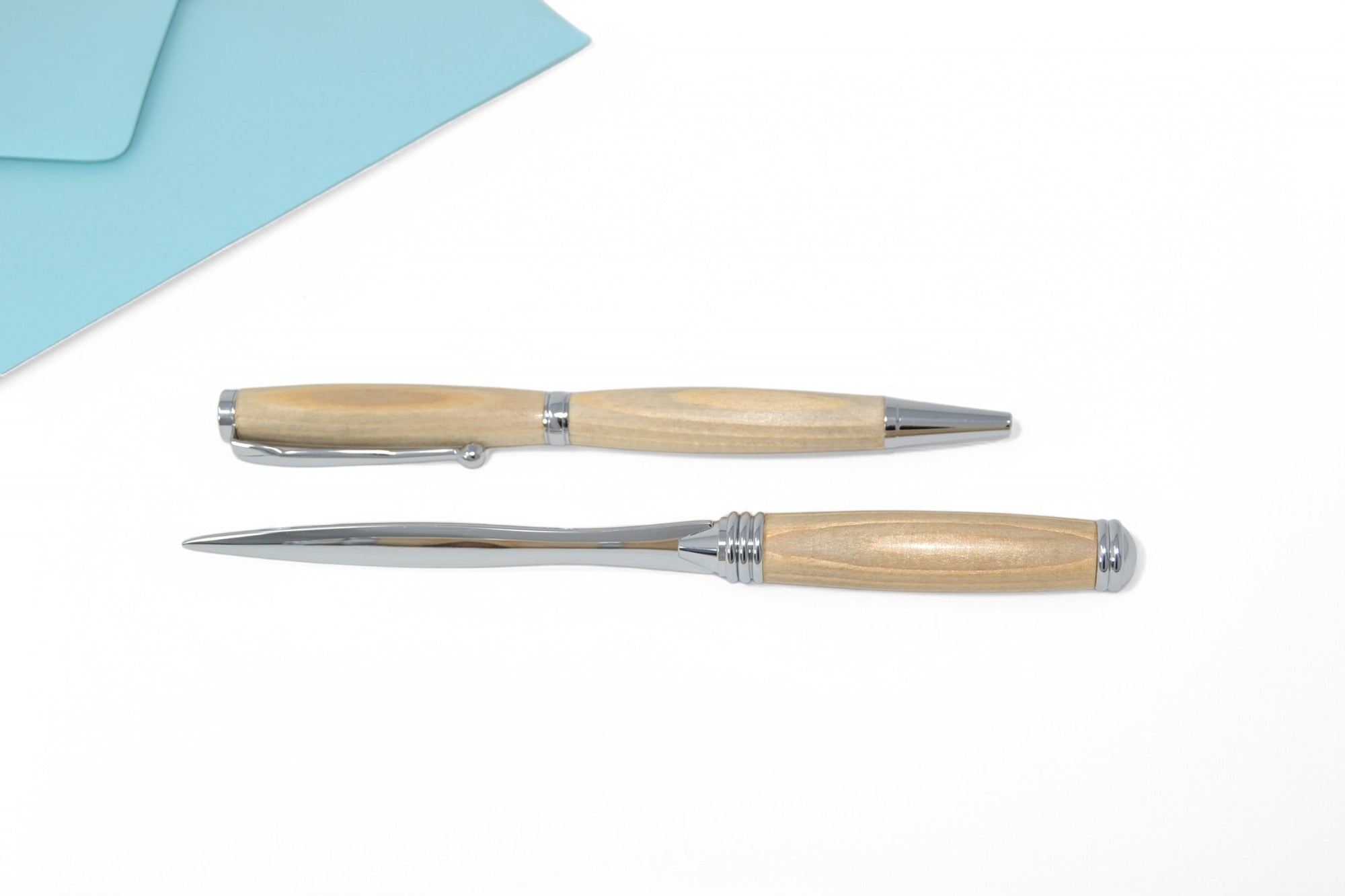 Holz Schreibgeräte Set Tanne