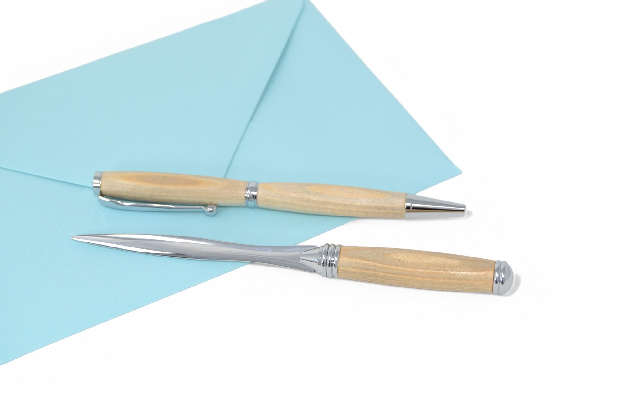 Holz Schreibgeräte Set Tanne