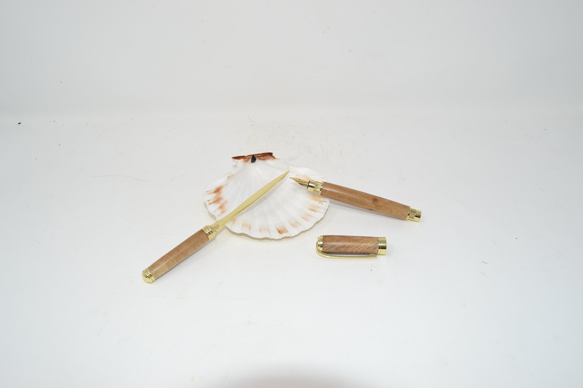 Holz Schreibset Holz Brieföffner Holz Füller aus Eichenholz