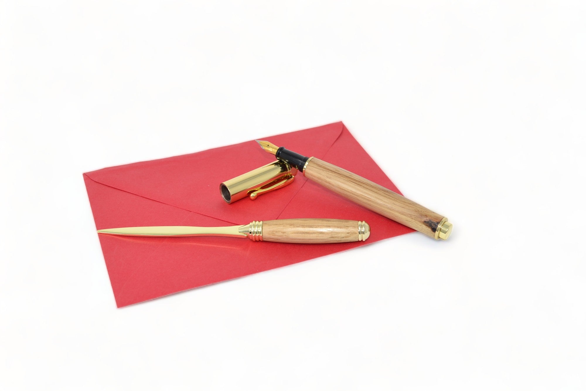 Holz Schreibset aus Eiche