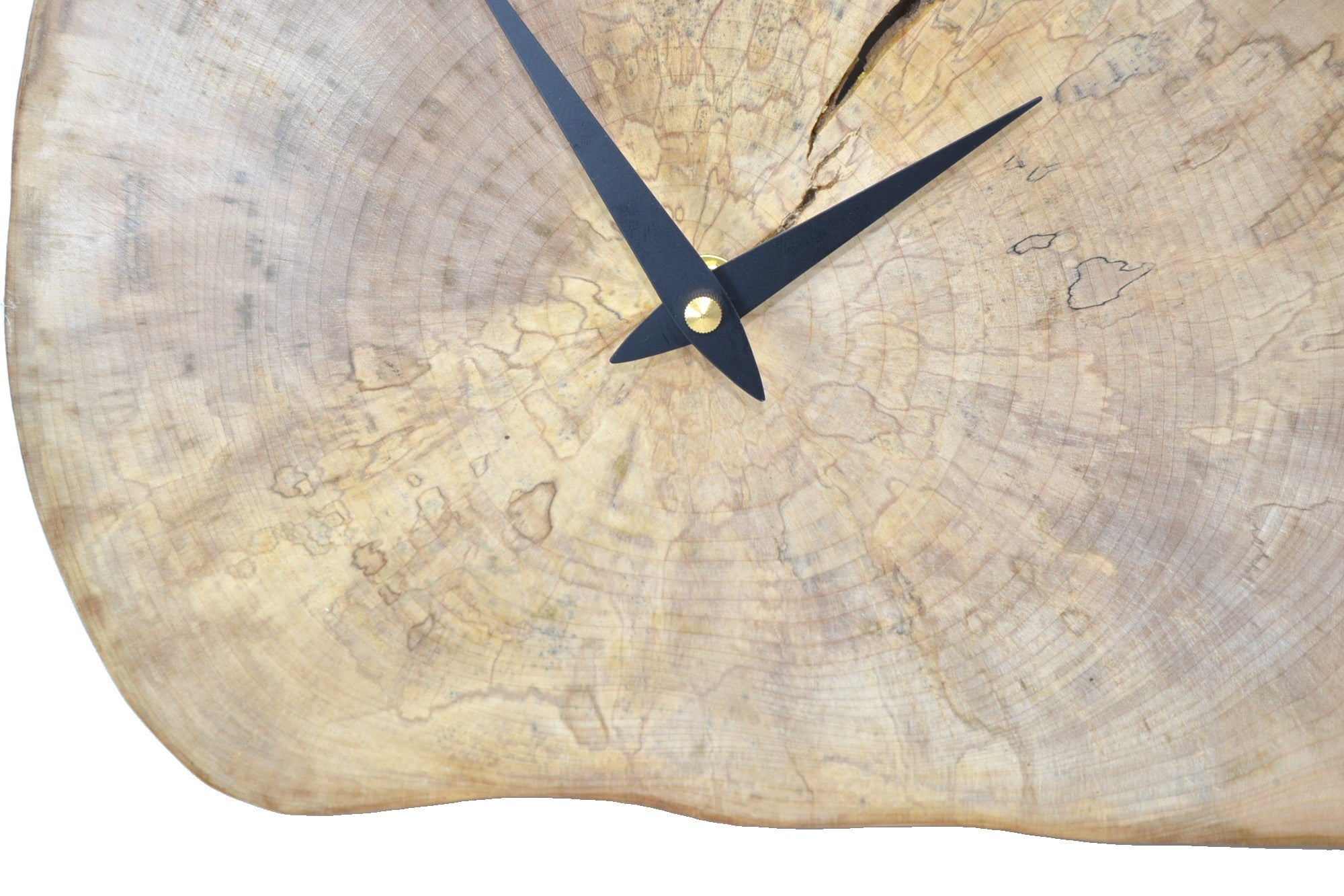 Holz Wanduhr aus Ahorn