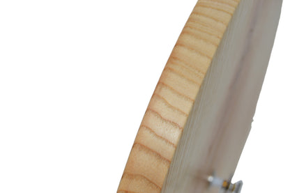 Holz Wanduhr aus Eschenholz, 28 cm