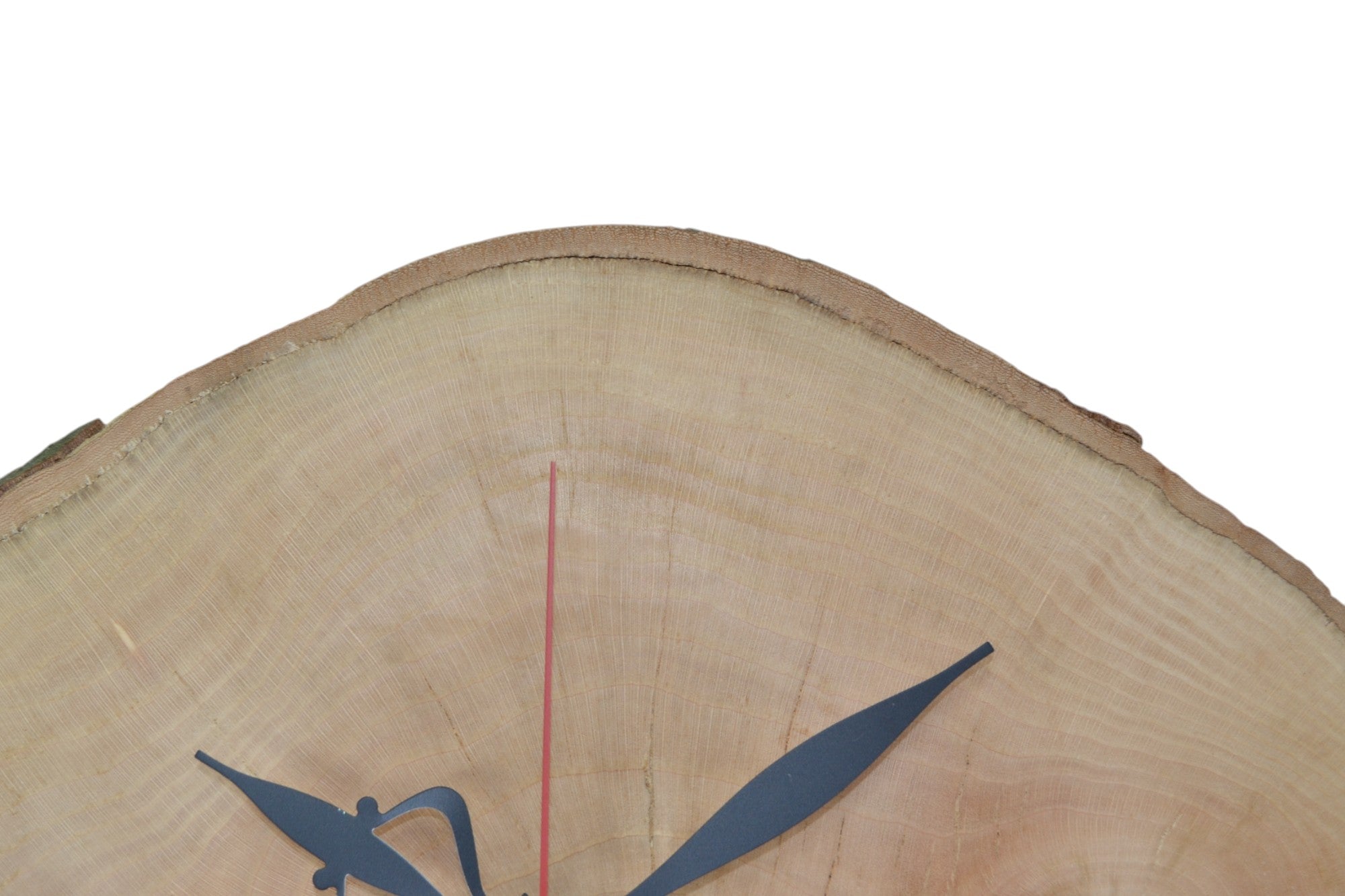 Holz Wanduhr Platane