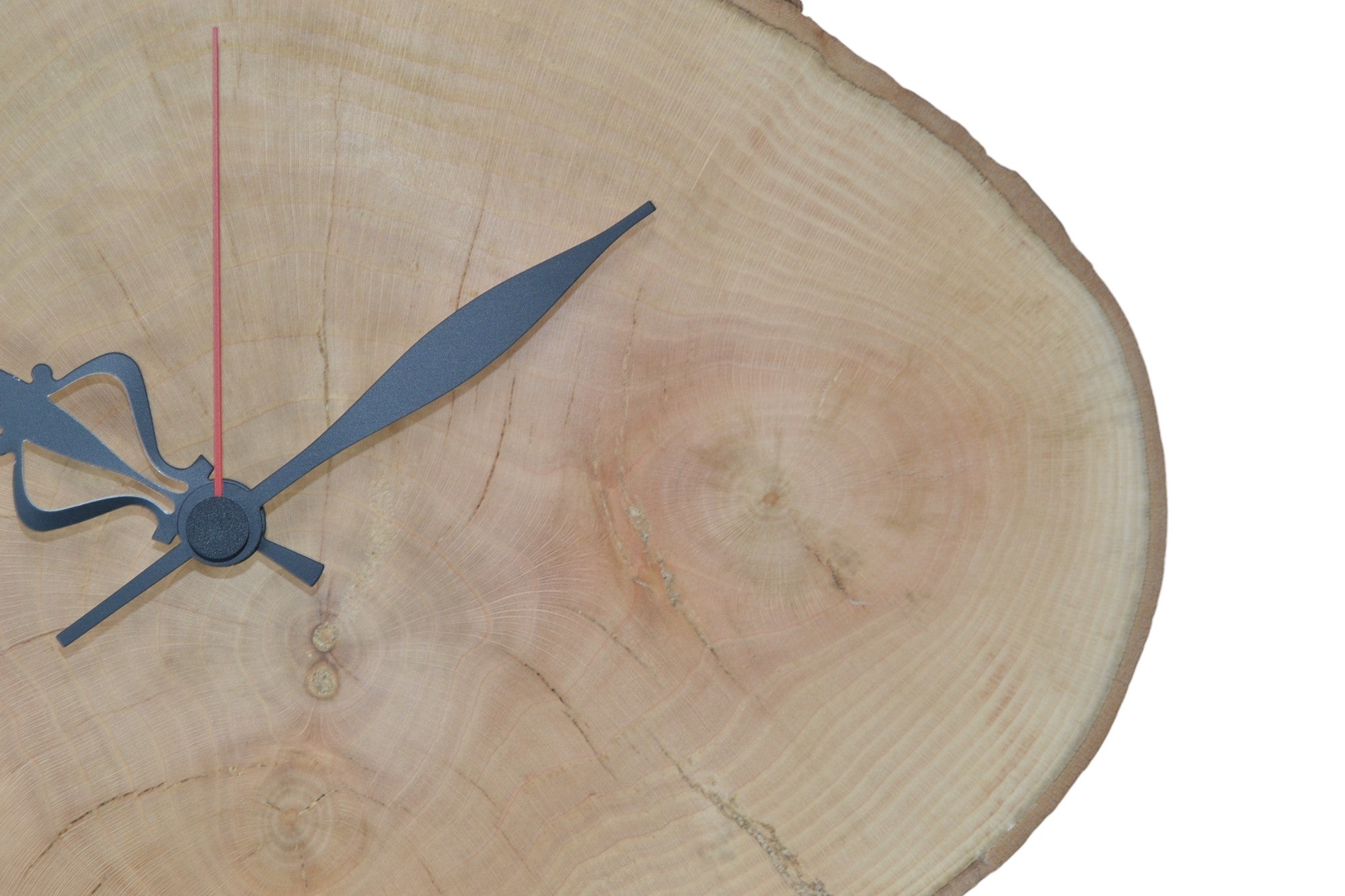 Holz Wanduhr Platane