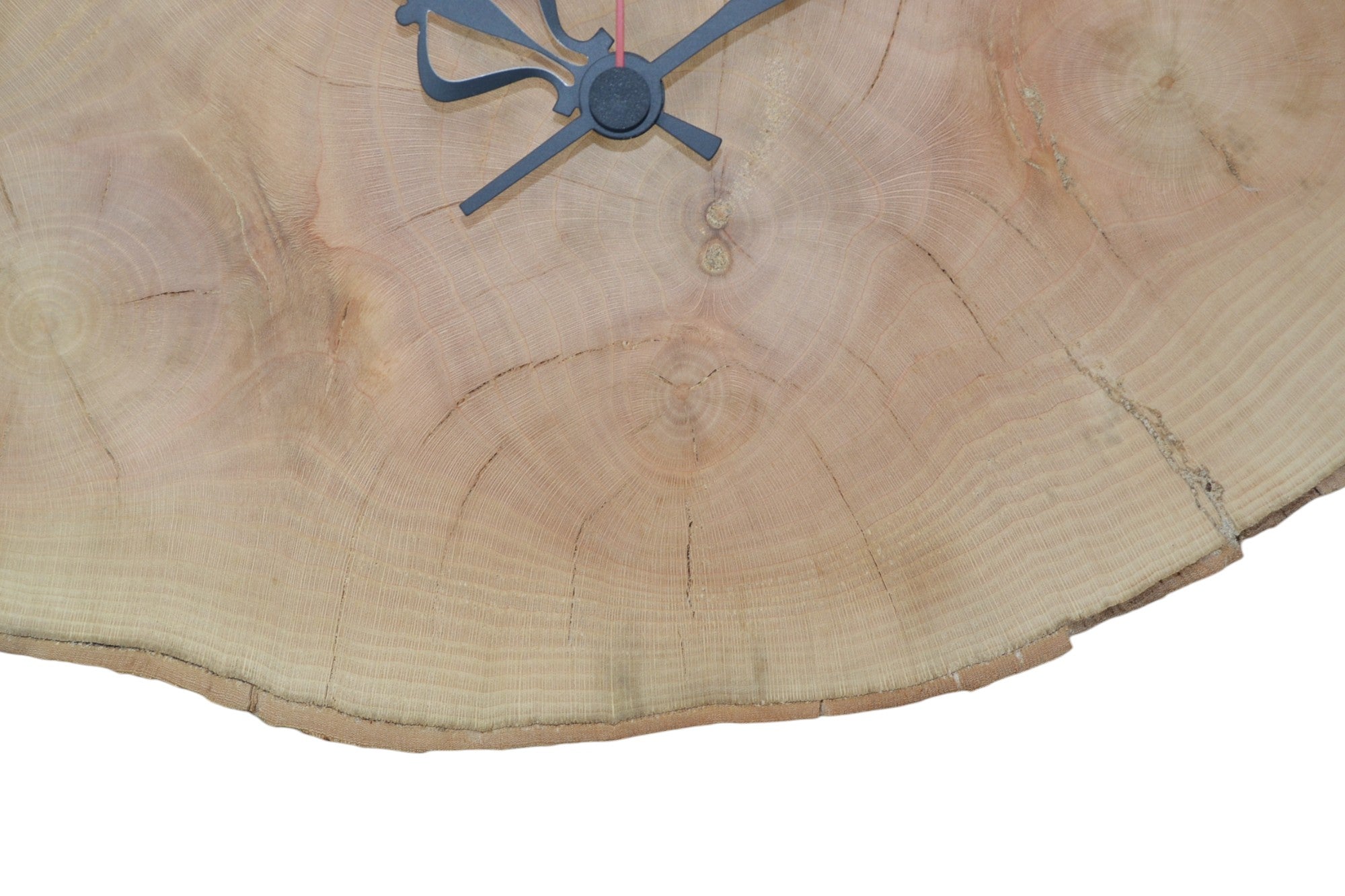 Holz Wanduhr Platane