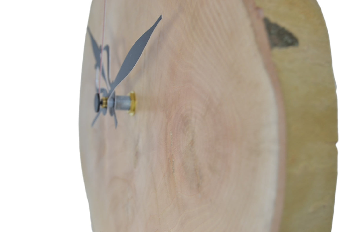 Holz Wanduhr Platane